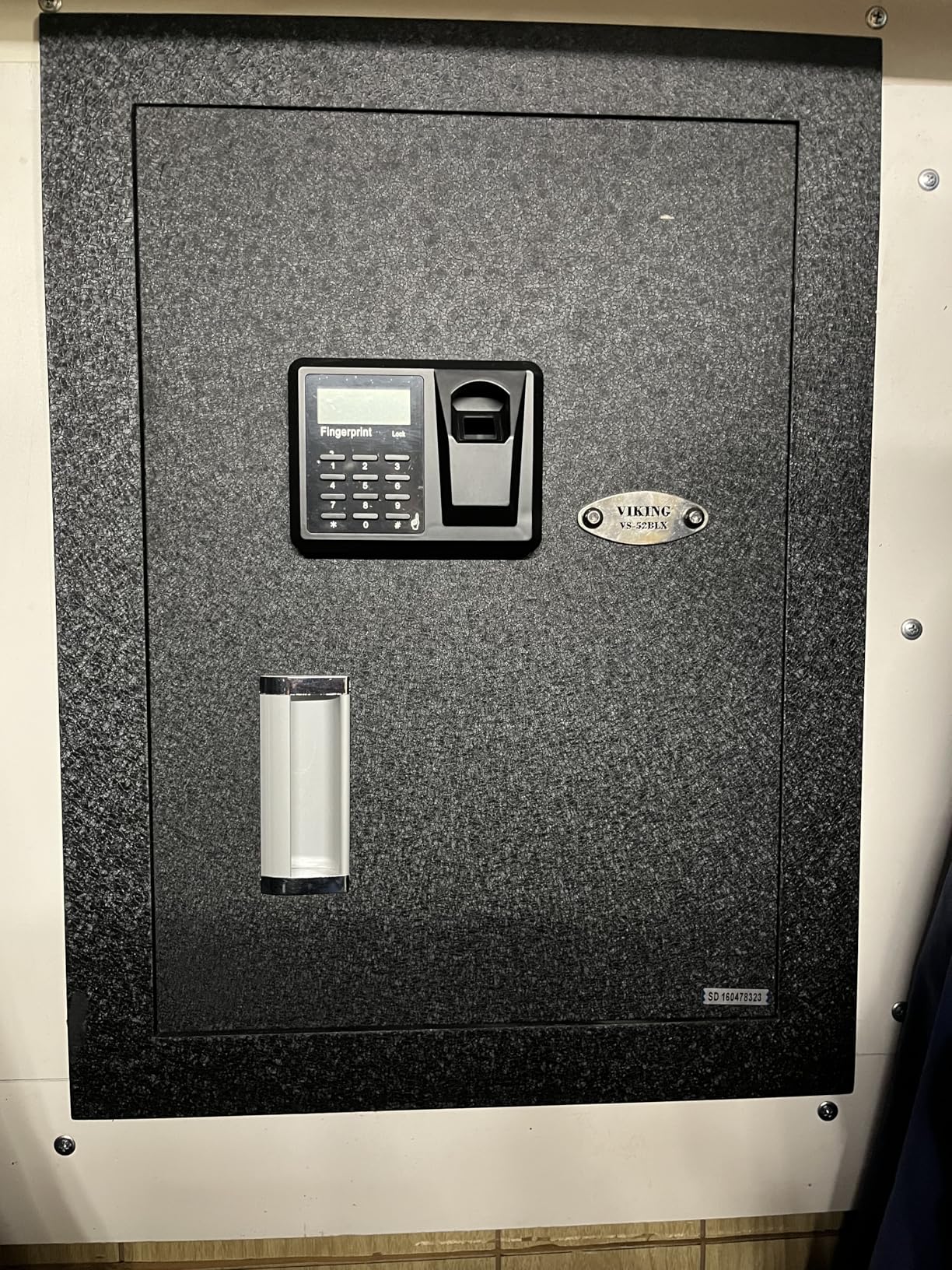 Viking Security Safe VS-52BLX Heavy Duty Hidden in Wall Safe Biometric Fingerprint customer photo 1