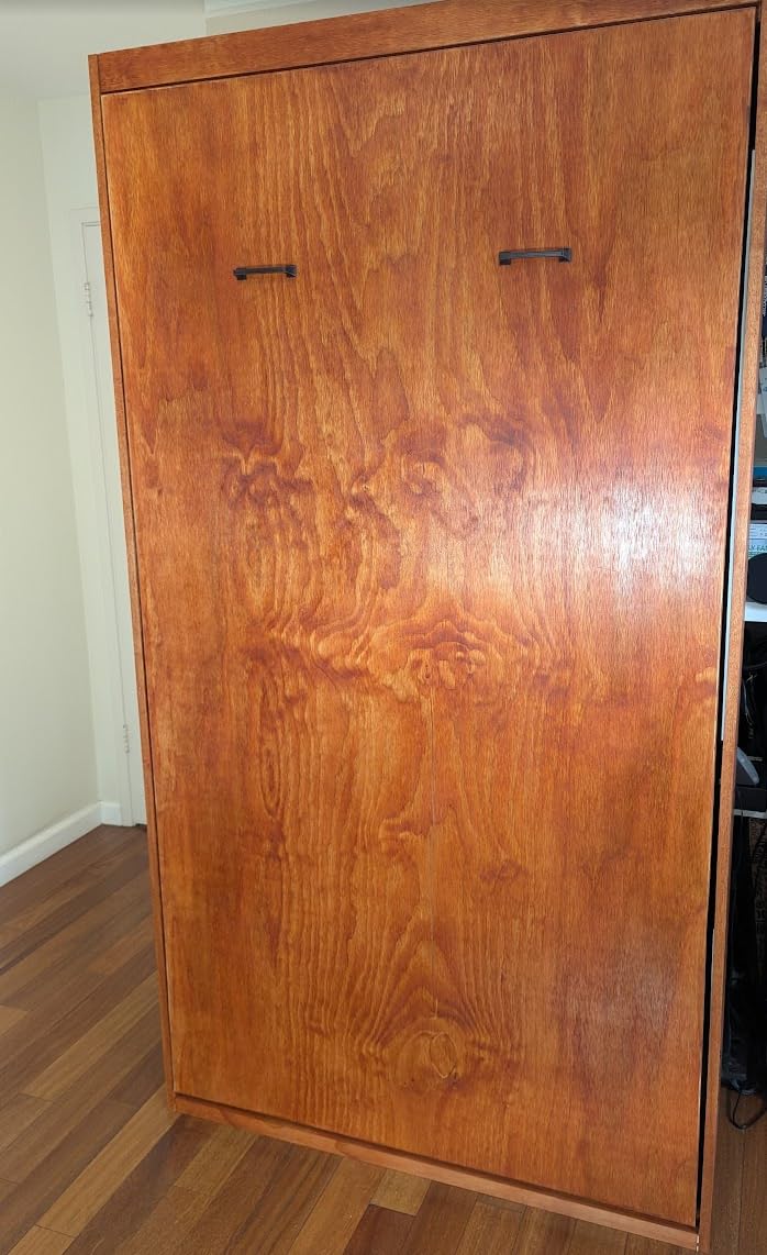 Queen Size DIY Murphy Bed Hardware Kit - Vertical Wall Bed for Space-Saving - Budget-Friendly DIY Setup - Made in USA - Hide Away Design with Murphy Bed Queen Hardware - Bed Lift Mechanism - Pull Down customer photo 2