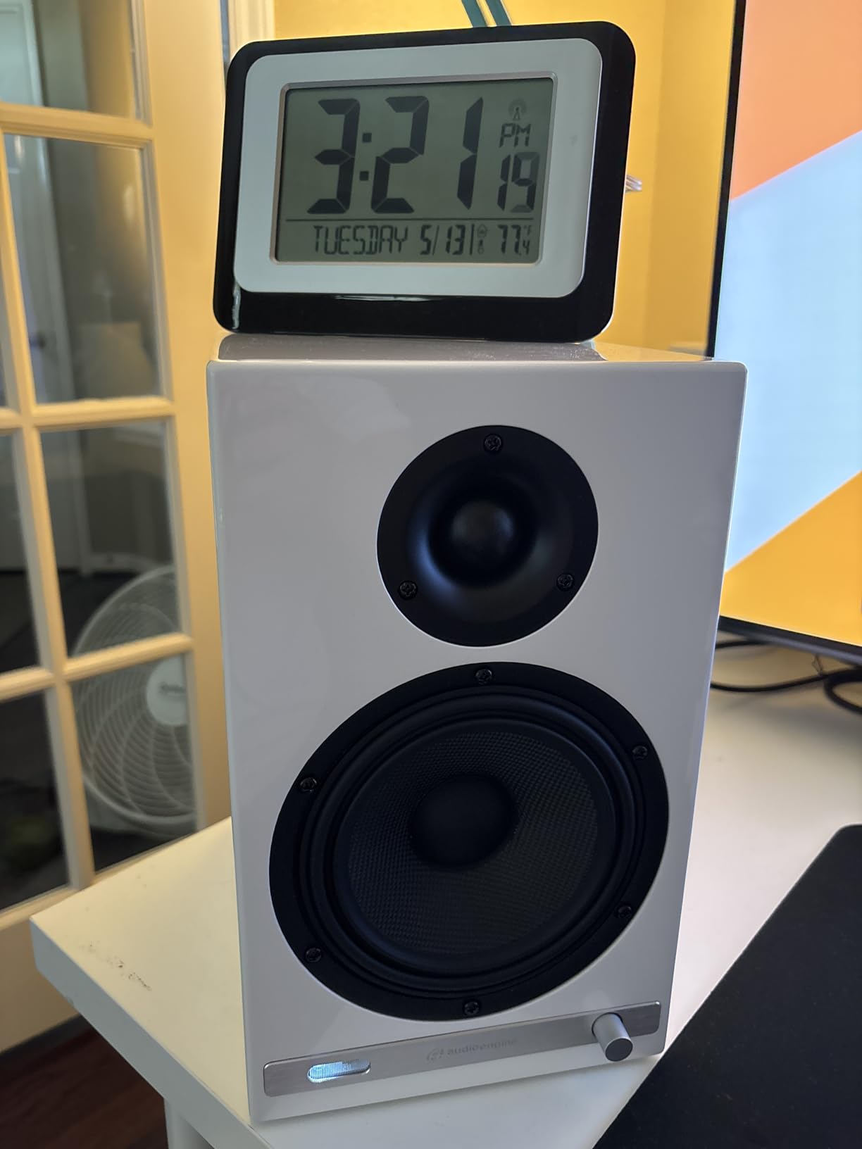 Audioengine HD6 Premium Powered Bookshelf Speakers | 150W Audiophile-Grade Bluetooth 5.0 Speakers with aptX HD | 24-Bit DAC | Real Wood Veneer customer photo 2