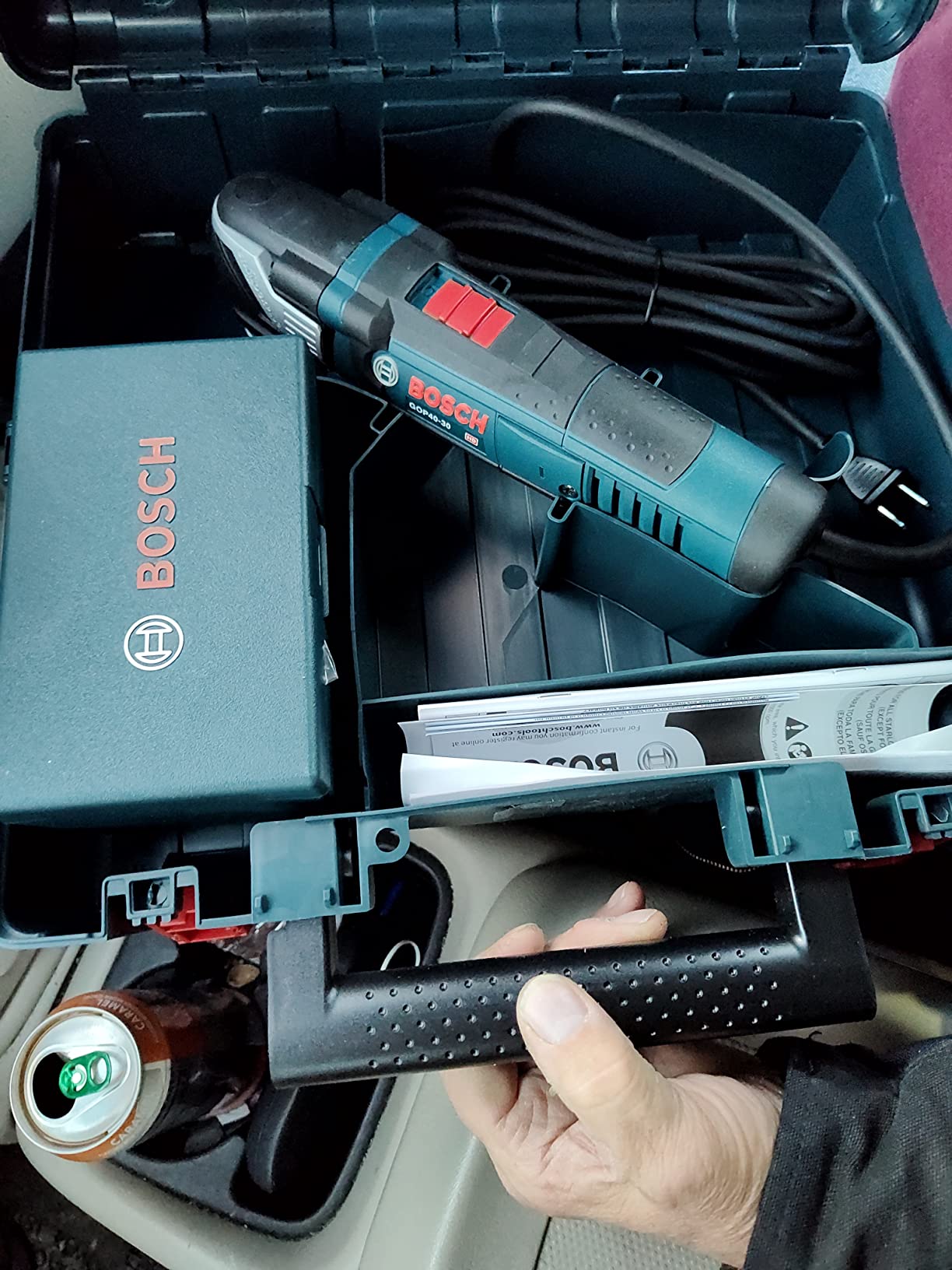 BOSCH GOP40-30C StarlockPlus Oscillating Multi-Tool Kit (32 Accessories & Case) - 4.0 Amp Motor customer photo 1