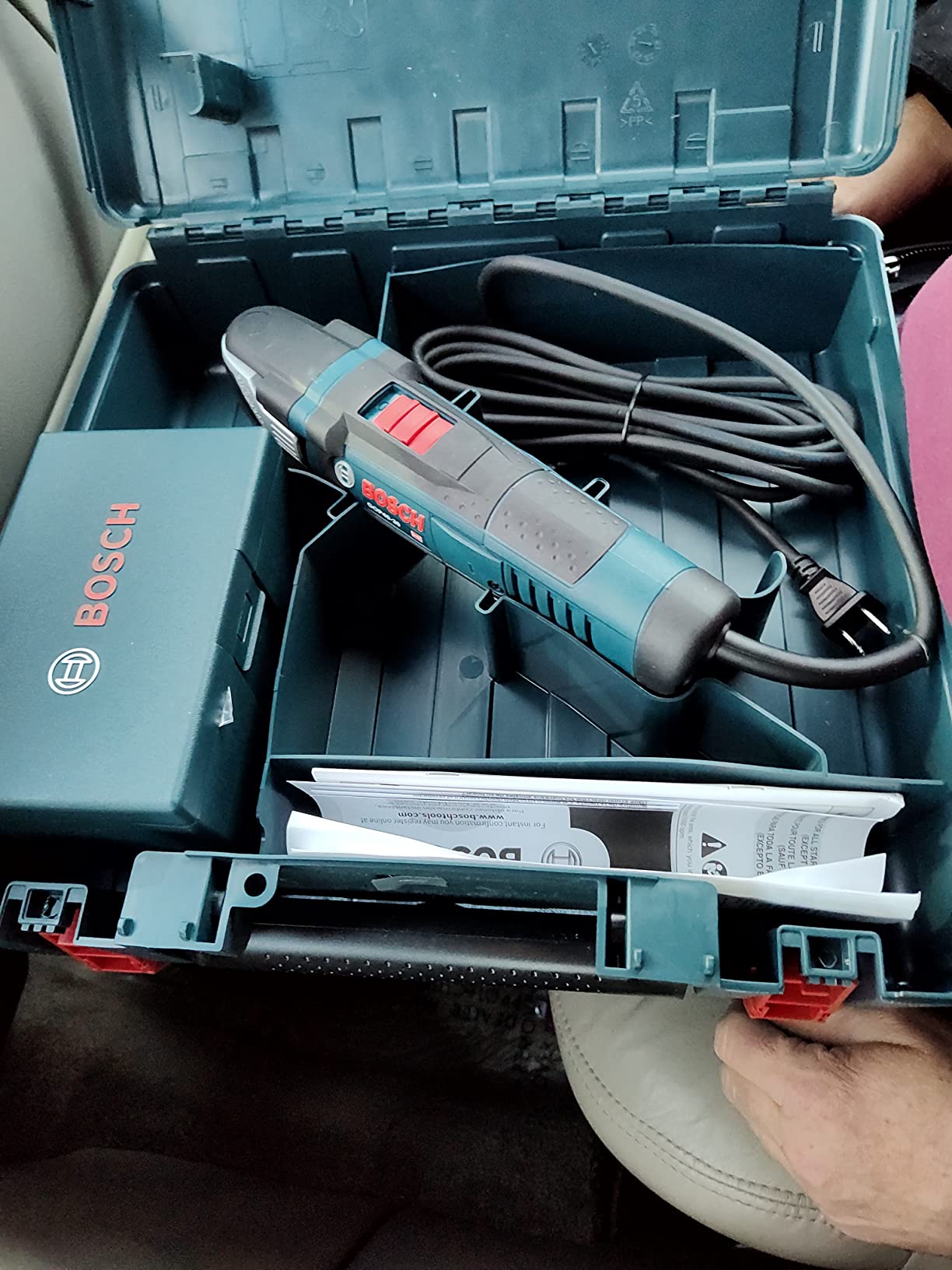 BOSCH GOP40-30C StarlockPlus Oscillating Multi-Tool Kit (32 Accessories & Case) - 4.0 Amp Motor customer photo 2
