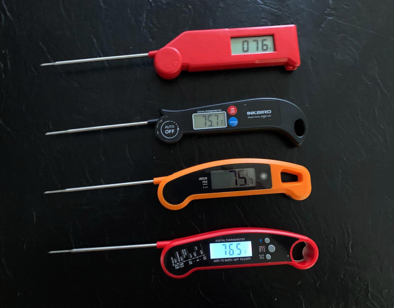 Lavatools Javelin PRO Classic Ultra-Fast 2-Second Professional Digital Instant Read Meat Thermometer for Grill and Cooking, Auto-Rotating Backlit Display, IP65 Water Resistant, NSF Certified customer photo 1