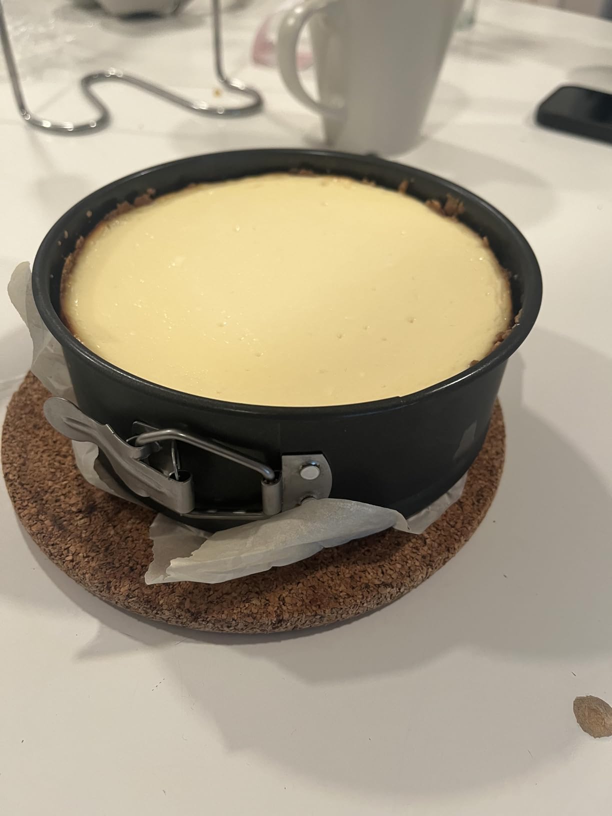 HIWARE 9 Inch Non-stick Cheesecake Pan Springform Pan with Removable Bottom/Leakproof customer photo 2