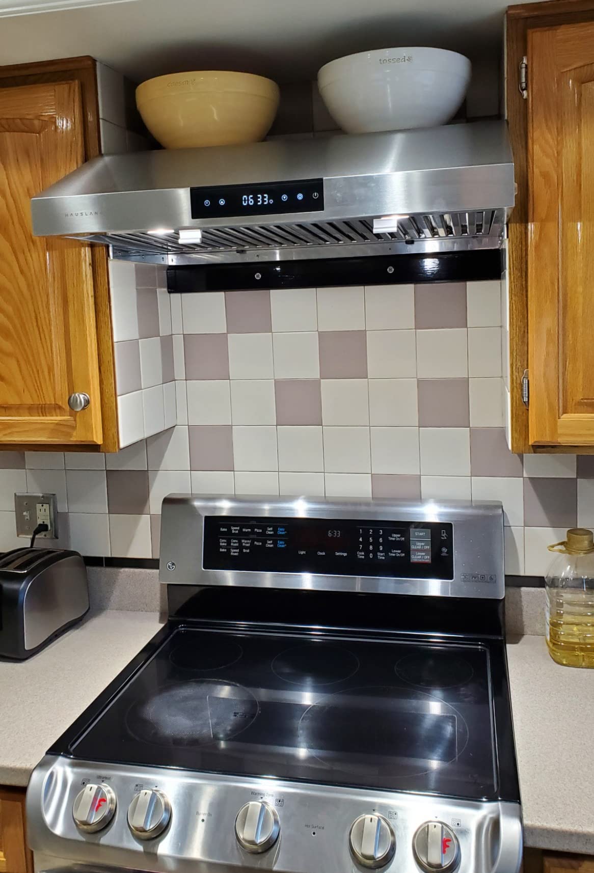 Hauslane Range Hood 30 Inch - Ducted Under Cabinet Range Hood 30