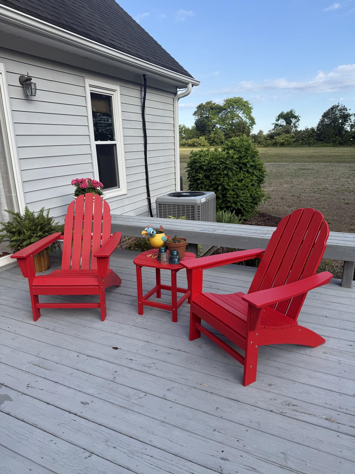 Vineyard Adirondack Chair, Outdoor Patio Furniture, All-Weather Composite, Pool Deck Garden Chair, Made in USA customer photo 2