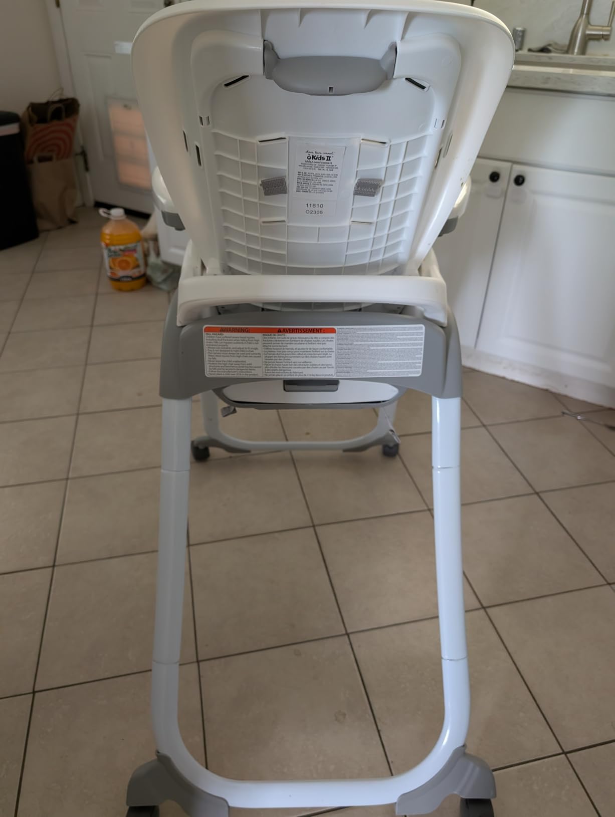Ingenuity SmartClean Trio Elite 3-in-1 Convertible Baby High Chair, Toddler Chair, and Dining Booster Seat, Slate customer photo 2