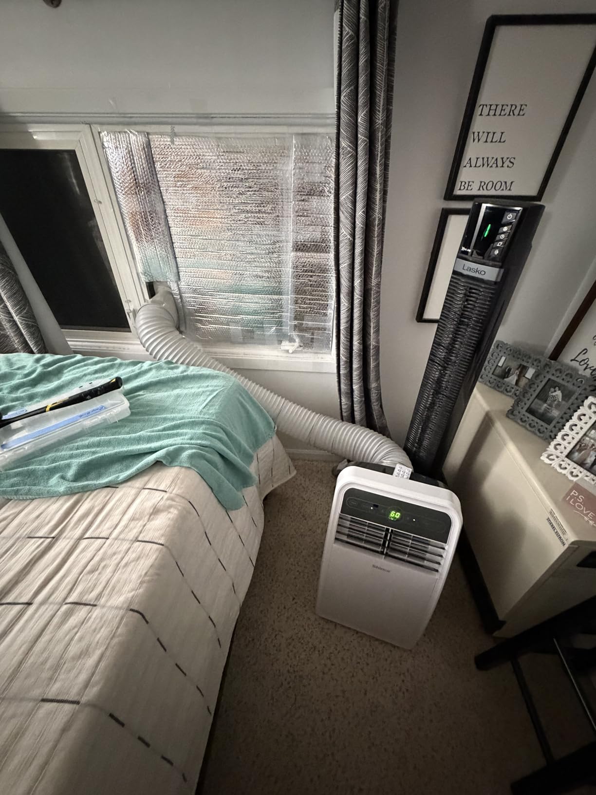Shinco 8,000 BTU Portable Air Conditioner, AC Unit with Built-in Cool, Dehumidifier & Fan Modes for Room up to 350 sq.ft, Conditioner Remote Control, 24 Hour Timer, Installation Kit customer photo 1