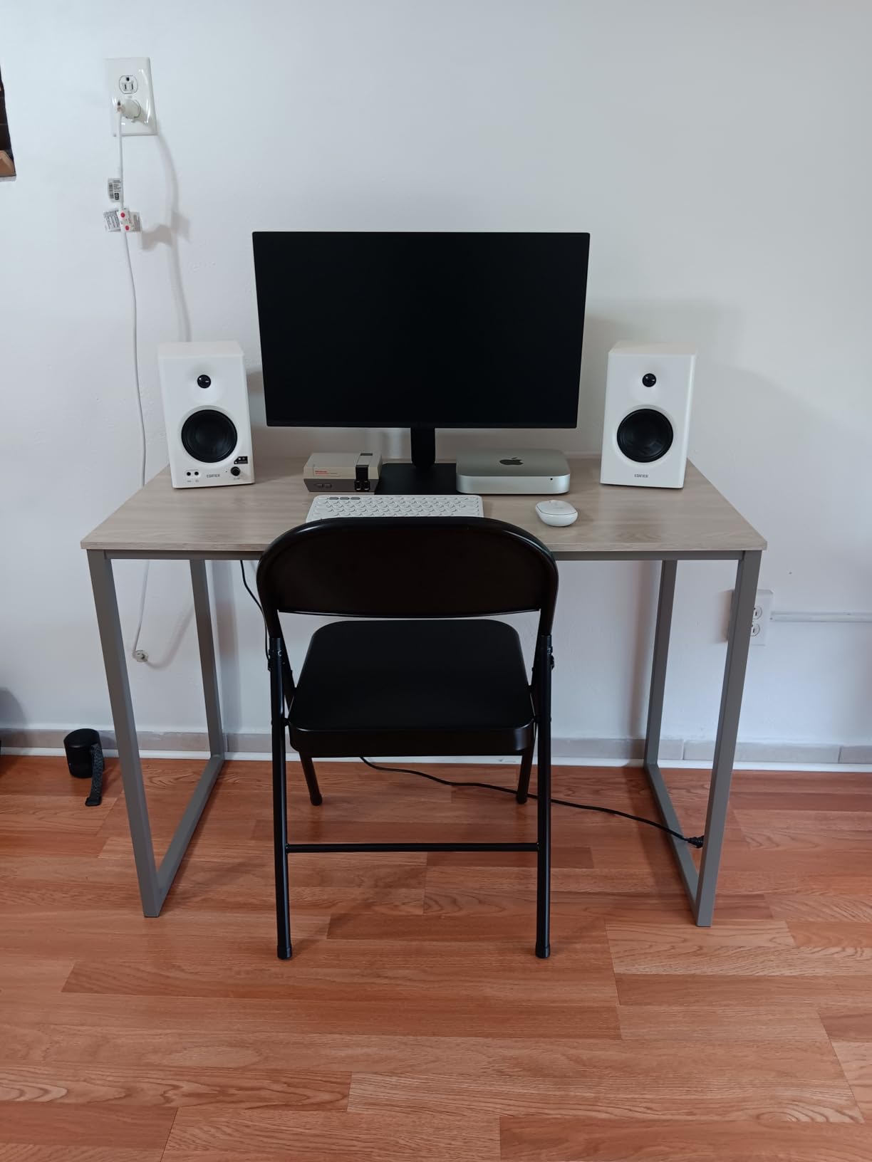 SHW Mission 48-Inch Home Office Computer Desk, Oak customer photo 1