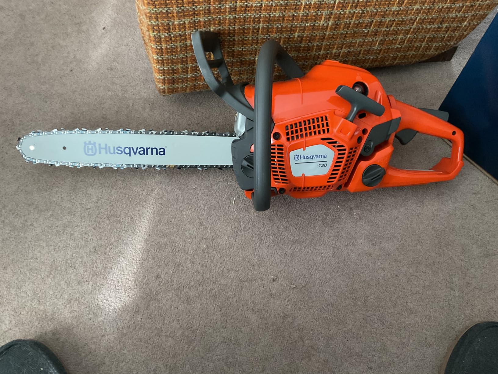 Husqvarna 130 Gas Powered Chainsaw, 38-cc 2-HP, 2-Cycle X-Torq Engine, 16 Inch Chainsaw with Automatic Oiler customer photo 1