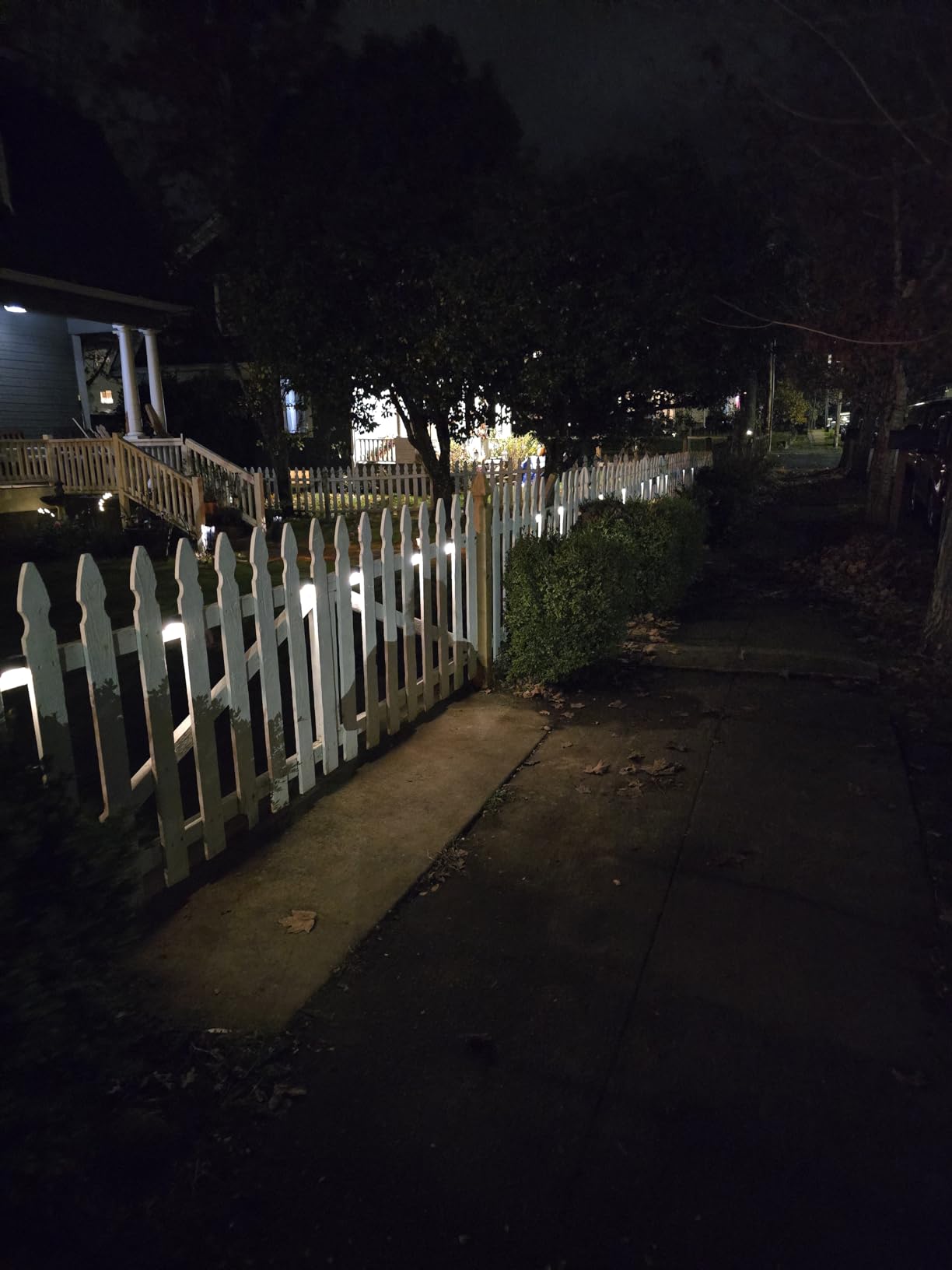 SOLPEX Solar Deck Lights Outdoor 16 Pack, Solar Step Lights Waterproof Led Solar lights for Outdoor Stairs, Step , Fence, Yard, Patio, and Pathway(Warm White) customer photo 1