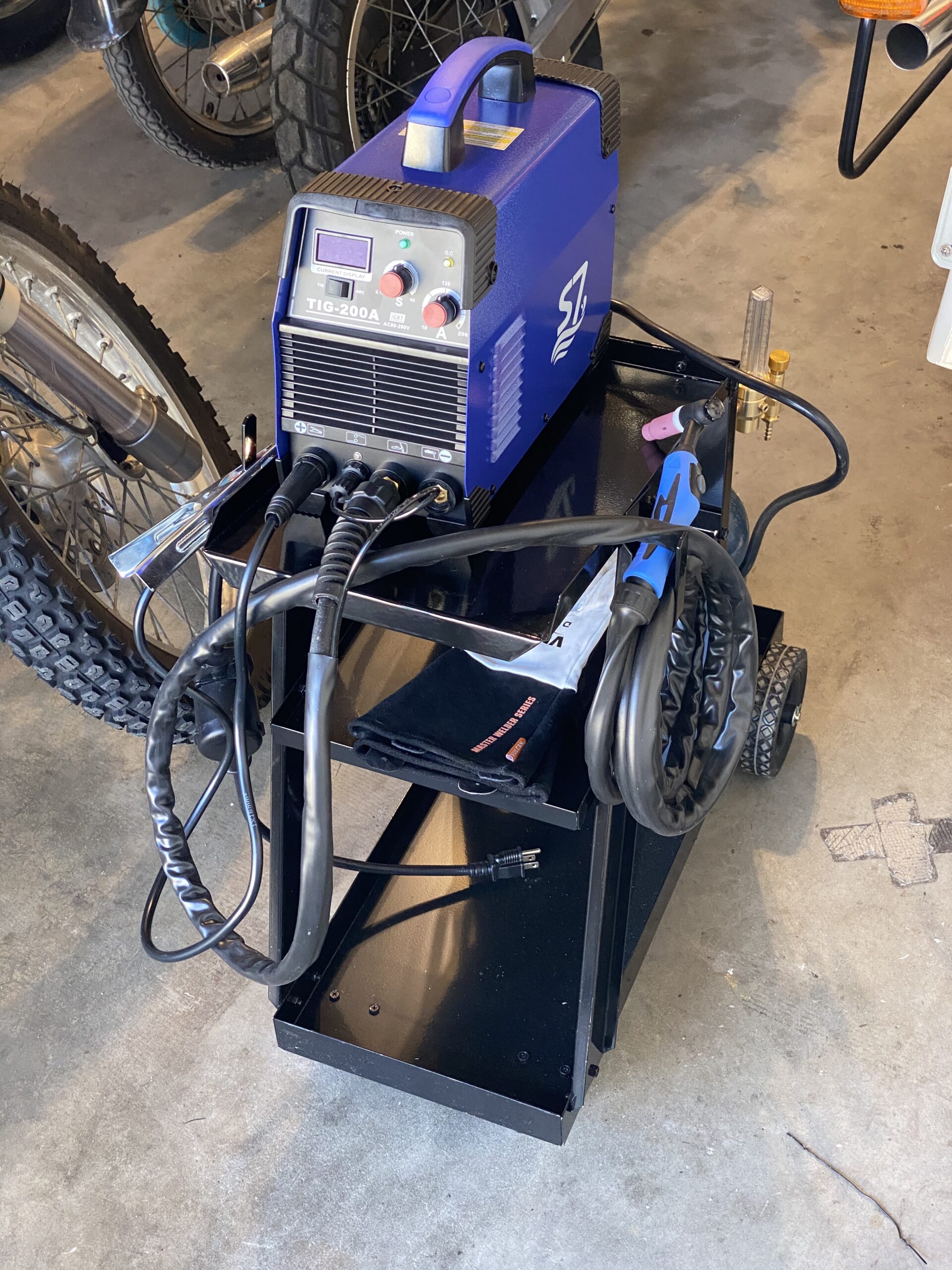 S7 TIG Welder 200 Amp, HF Start TIG/ARC Stick Welder, 110V/220V Dual Voltage DC Inverter Welding Machine with Pulse TIG customer photo 1