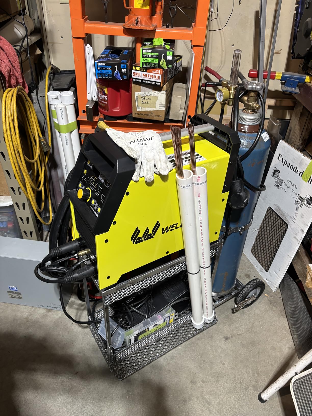Weldpro 200A AC/DC TIG Welder with Pulse & CK17 Torch, 110V/220V Aluminum TIG Welder, AC TIG/DC TIG/AC PULSE TIG/DC PULSE TIG/Stick 5 in 1 Multiprocess Welding Machine customer photo 2