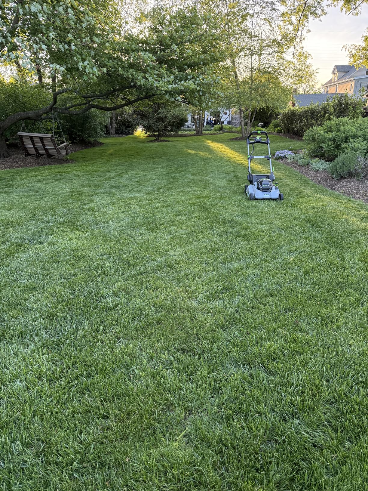 EGO POWER+ Electric Lawn Mower, Self-Propelled Cordless with Select Cut and Touch Drive, Includes 56V 7.5Ah Battery and Rapid Charger - LM2135SP customer photo 1