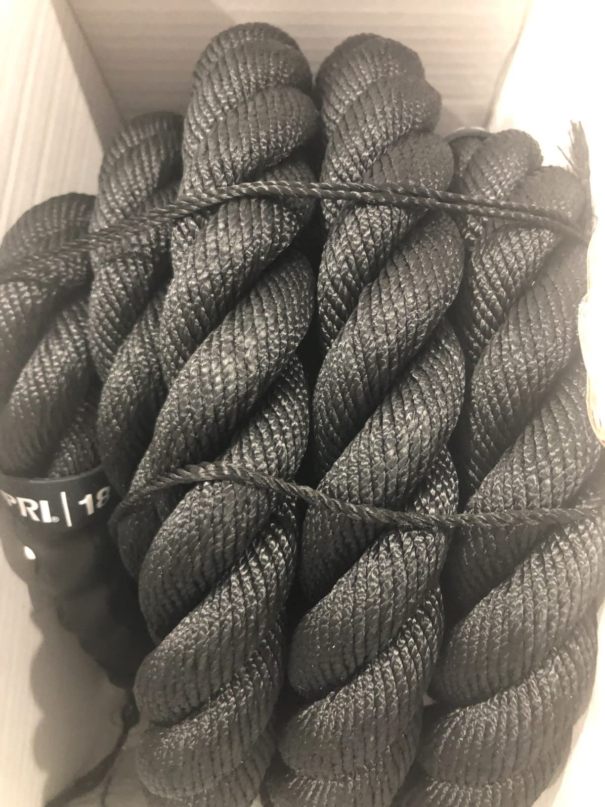 SPRI Battle Rope - Weighted Rope for Strength Training, Working Out, and High-Intensity Workouts for Building Stamina and Endurance - Durable Conditioning Rope - 18ft Long with 1.5