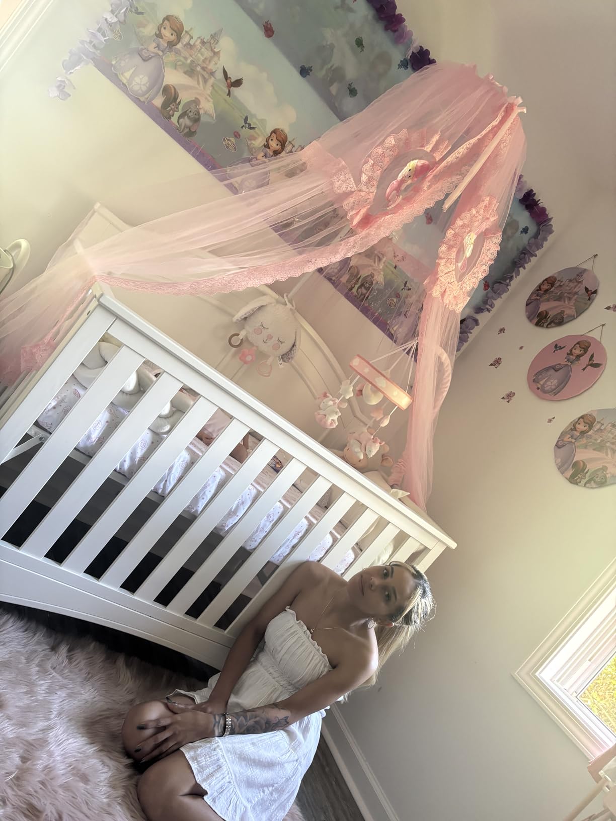 Delta Children Perry 6-in-1 Convertible Crib - Greenguard Gold Certified, Bianca White customer photo 1