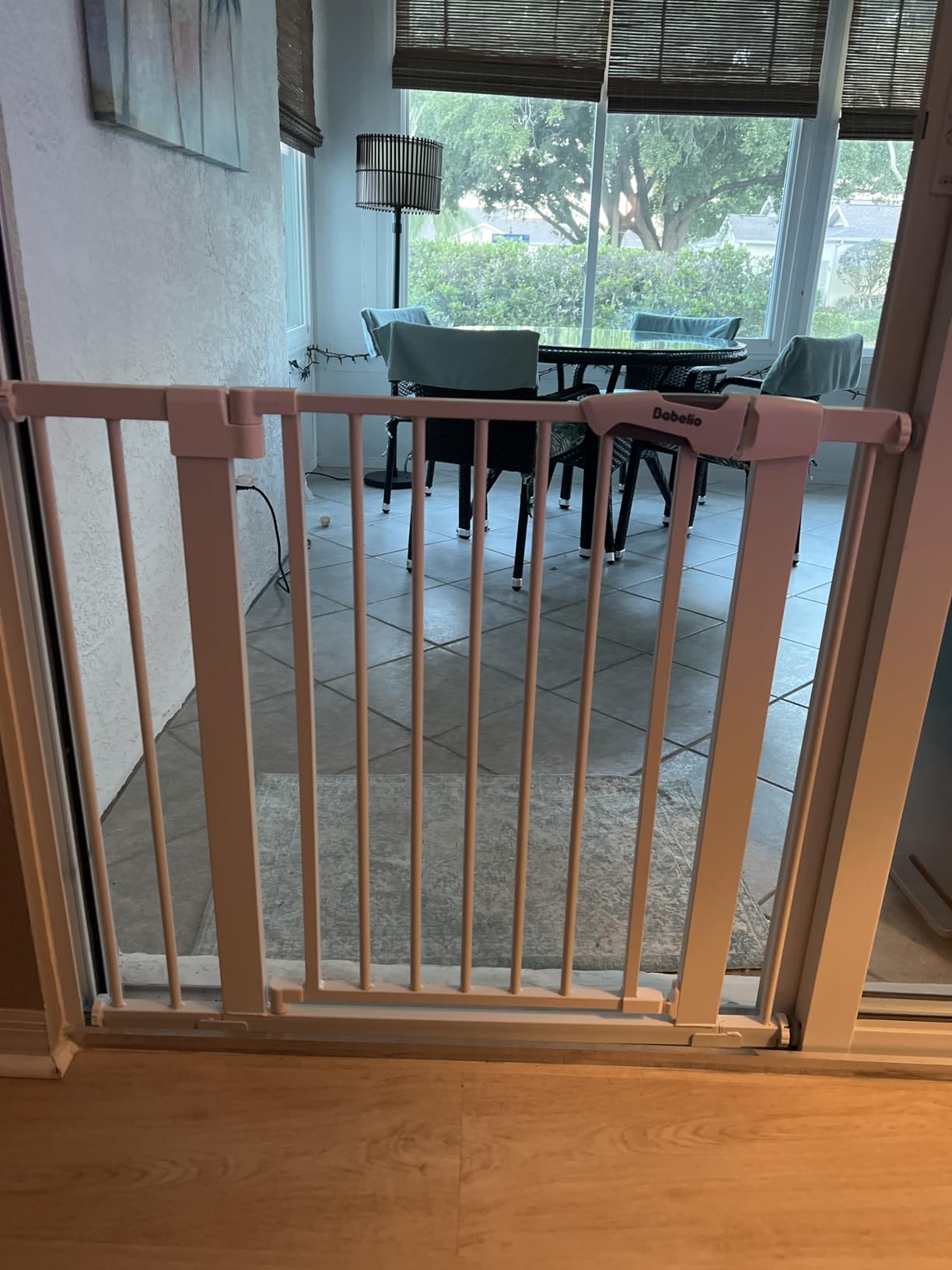 BABELIO Safety Gate Door Fits for Stairs, Narrow and Wide Doorways with Auto Close, Easy Install, No Drilling, Pressure Mounted customer photo 1
