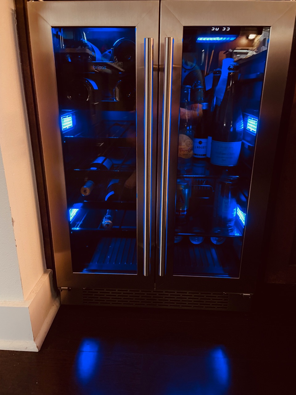 Zephyr BWN24C02AG Brisas 24 Inch Wide 46 Bottle Capacity Built-In or Freestanding Wine Cooler with Dual-Pane Door - Stainless Steel customer photo 1