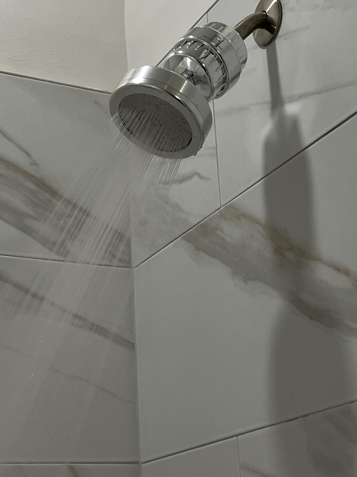 AquaHomeGroup - Filtered Shower Head & 20 Stage Shower Filter - Standard - Chrome customer photo 1