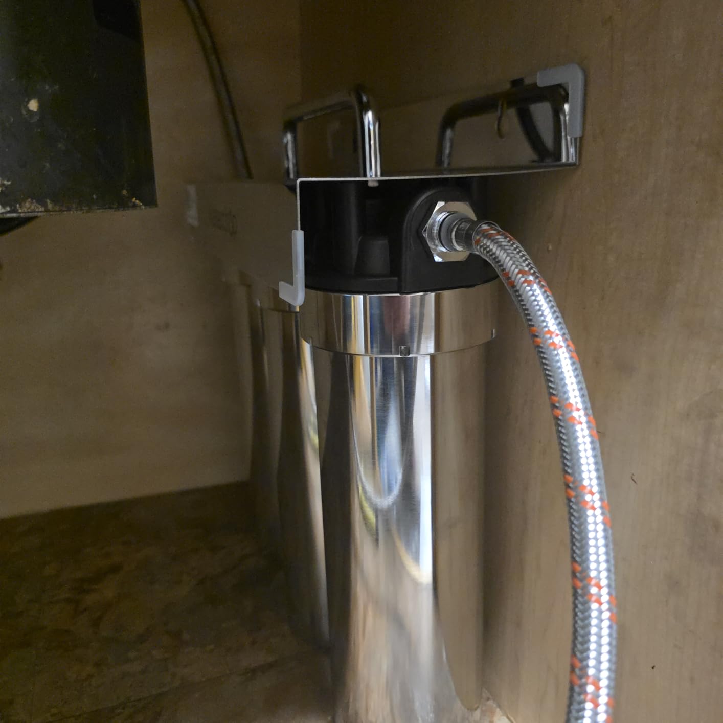 Waterdrop TST-UF 0.01μm Ultra-Filtration Under Sink Water Filter System, Stainless Steel, Removes 99% of Substances, Chlorine, Bad Taste & Odor, No Drill Required customer photo 1