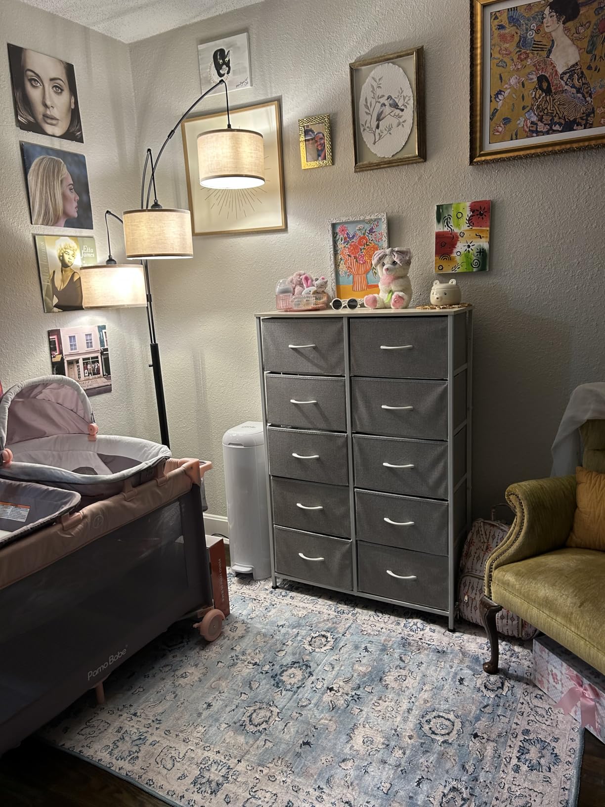 WLIVE Tall Dressers for Bedroom with 10 Drawers, Chest of Drawers, Dresser for Closet, Living Room, Hallway, Entryway, Black customer photo 1