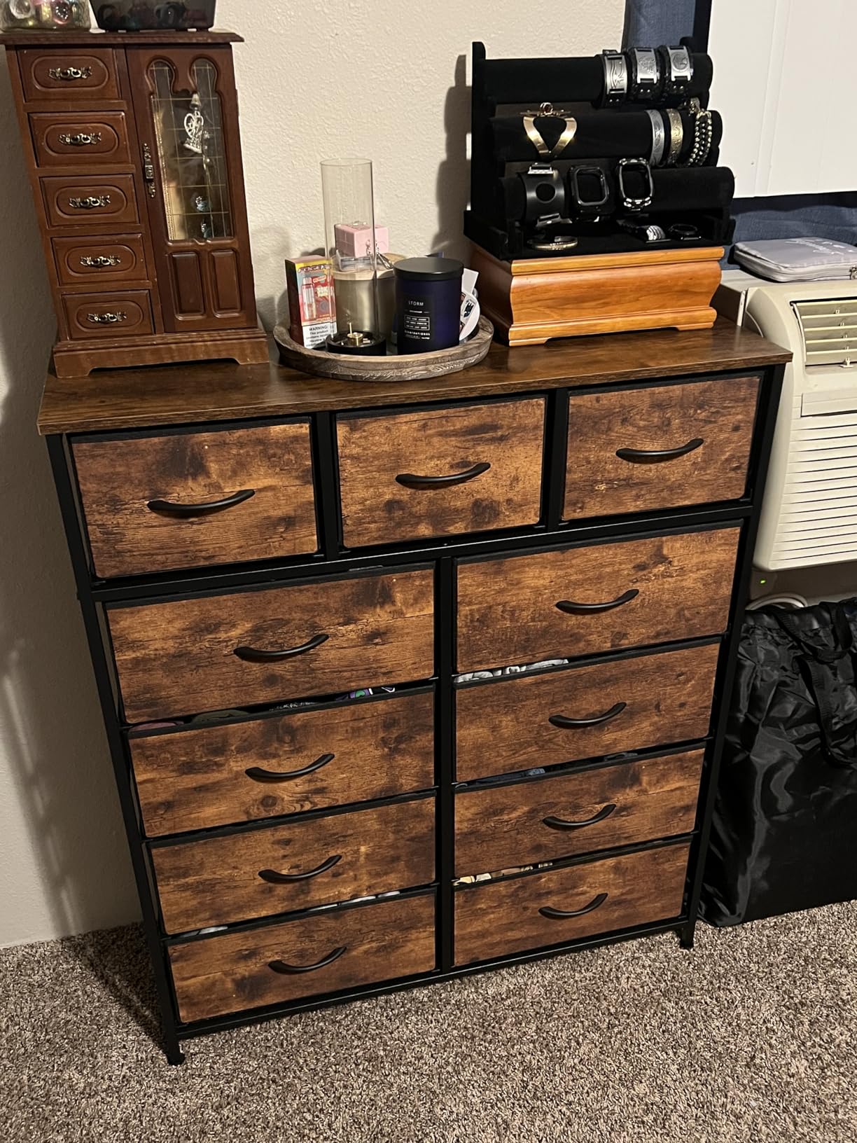 WLIVE Tall Dresser for Bedroom, Fabric Dressers Storage Tower with 11 Drawers customer photo 1