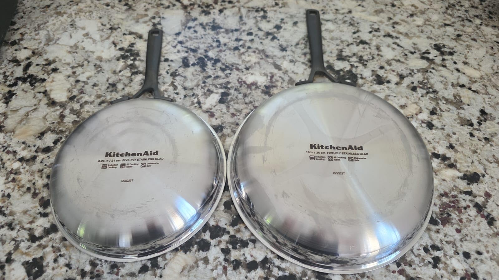 KitchenAid 5-Ply Clad Polished Stainless Steel Frying Pan/Skillet, 10 Inch customer photo 1