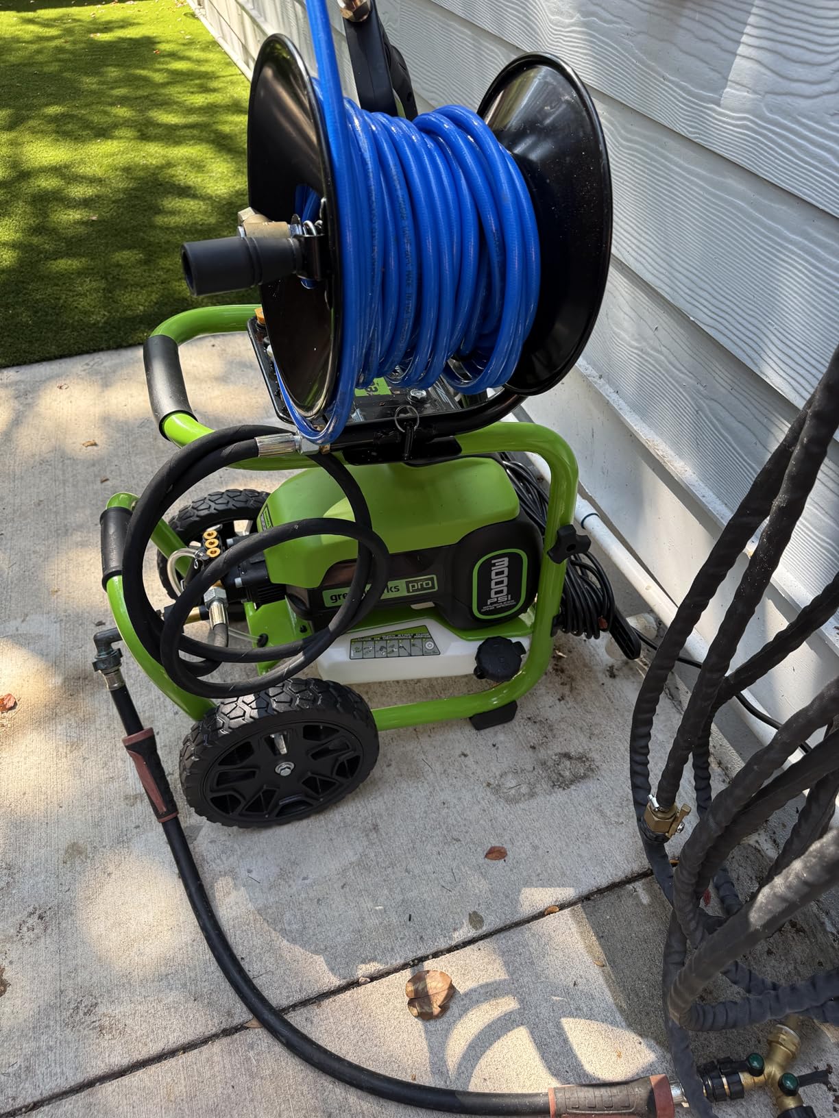 Greenworks 3000 PSI (2.0 GPM Max) Brushless Electric Pressure Washer, Steel Wand, On-Board Soap Tank (15, 25, 40, Soap, and Turbo Nozzle) customer photo 1