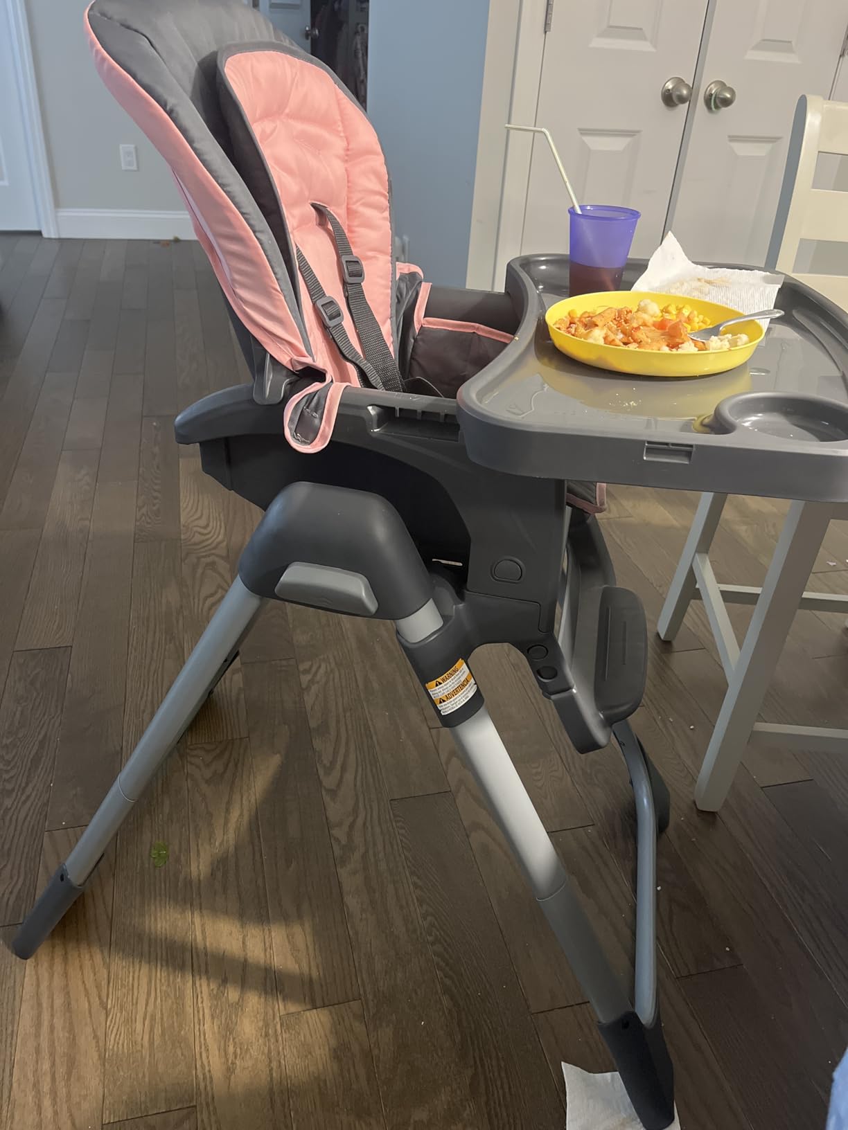 Baby Trend Sit Right 2.0 3-in-1 High Chair - Cozy Grey customer photo 1