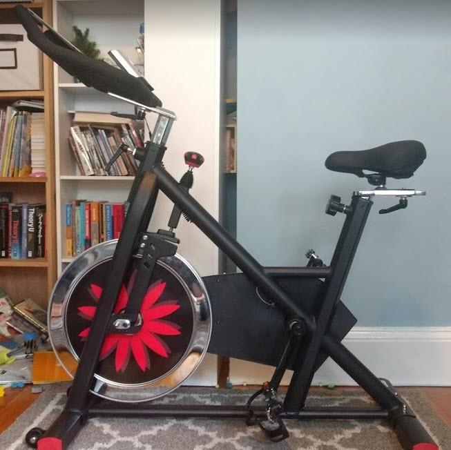 ATIVAFIT Exercise Bike, Magnetic Stationary Bikes for Home with 40LBS Flywheel, App Supported Indoor Bike with 350LBS Weight Capacity, Low Noise, Digital Monitor, Bottle and Tablet Holder customer photo 2