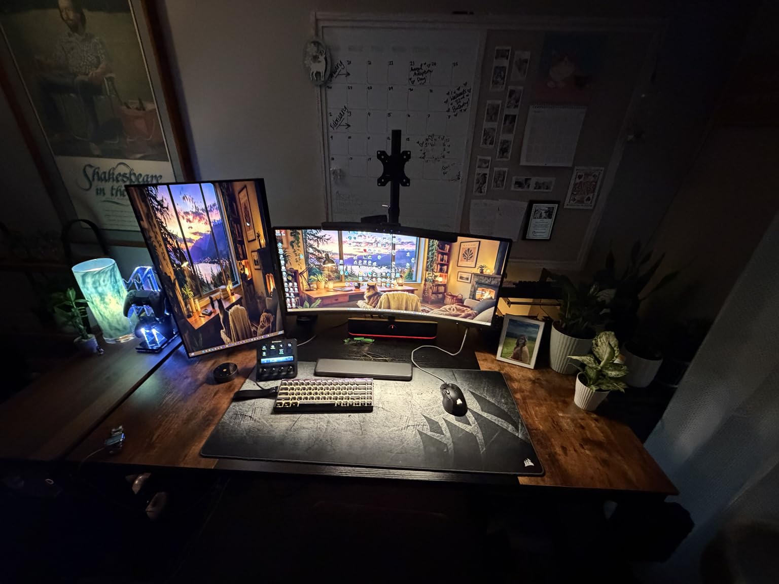 Tribesigns Modern Computer Desk, 63 x 31.5 inch Large Office Desk Computer Table Study Writing Desk Workstation for Home Office, Vintage Black Metal Frame customer photo 1