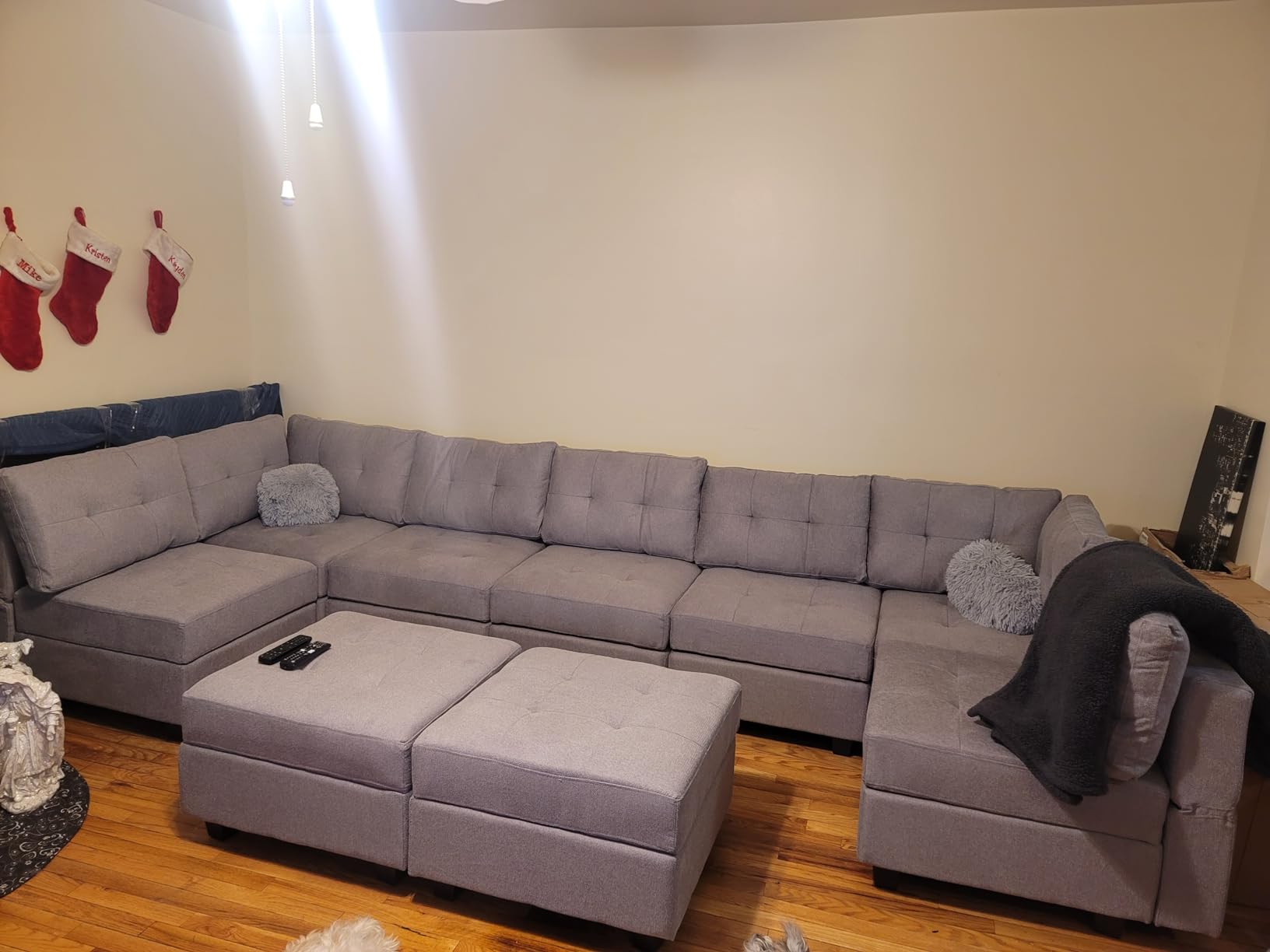 Belffin Modular Sectional Sofa with Storage Sectional Sleeper Couch Modular Sofa Bed for Living Room customer photo 1