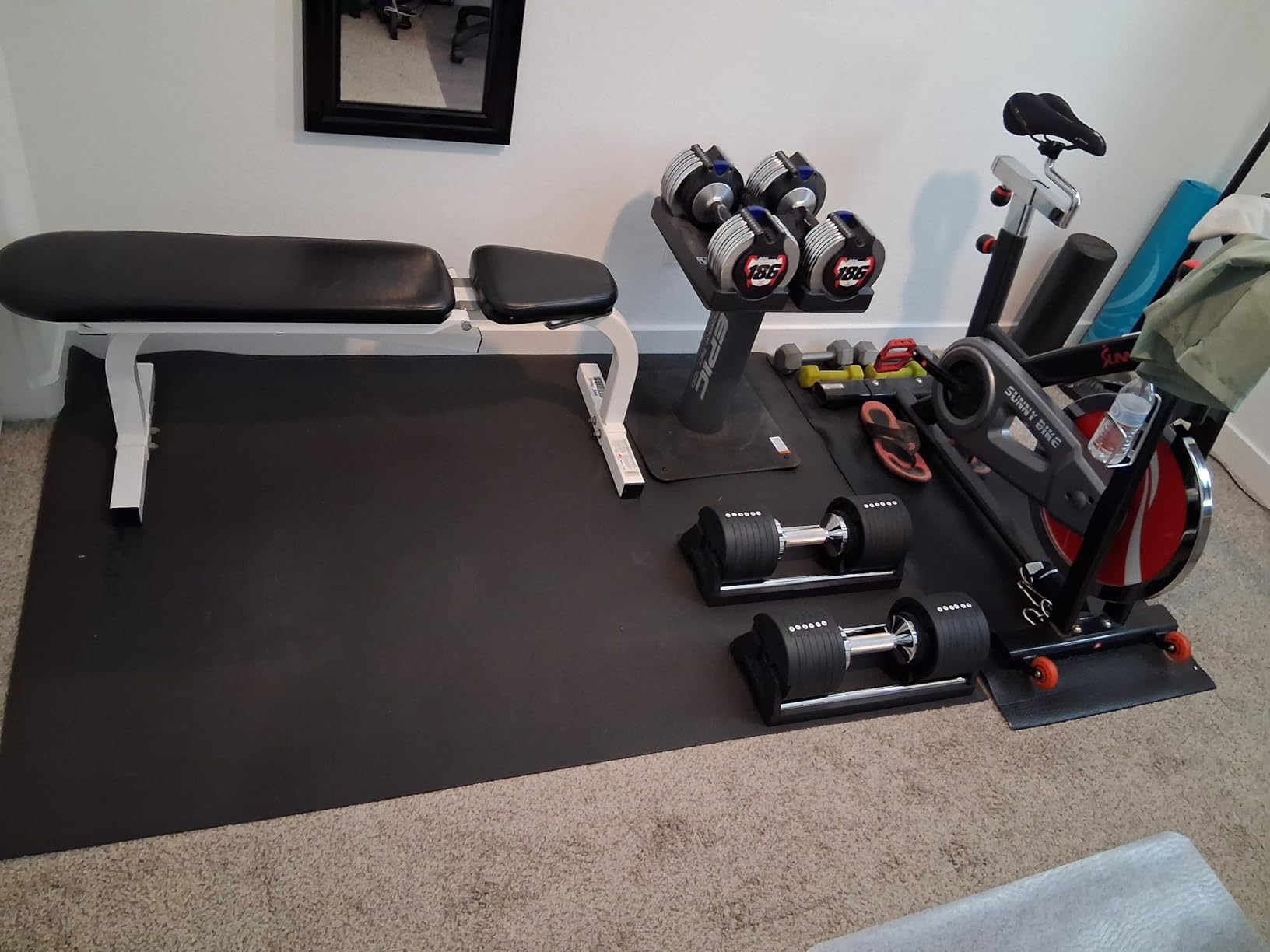 SNODE AD80 Drop Proof 80 lbs Adjustable Dumbbell Set customer photo 1