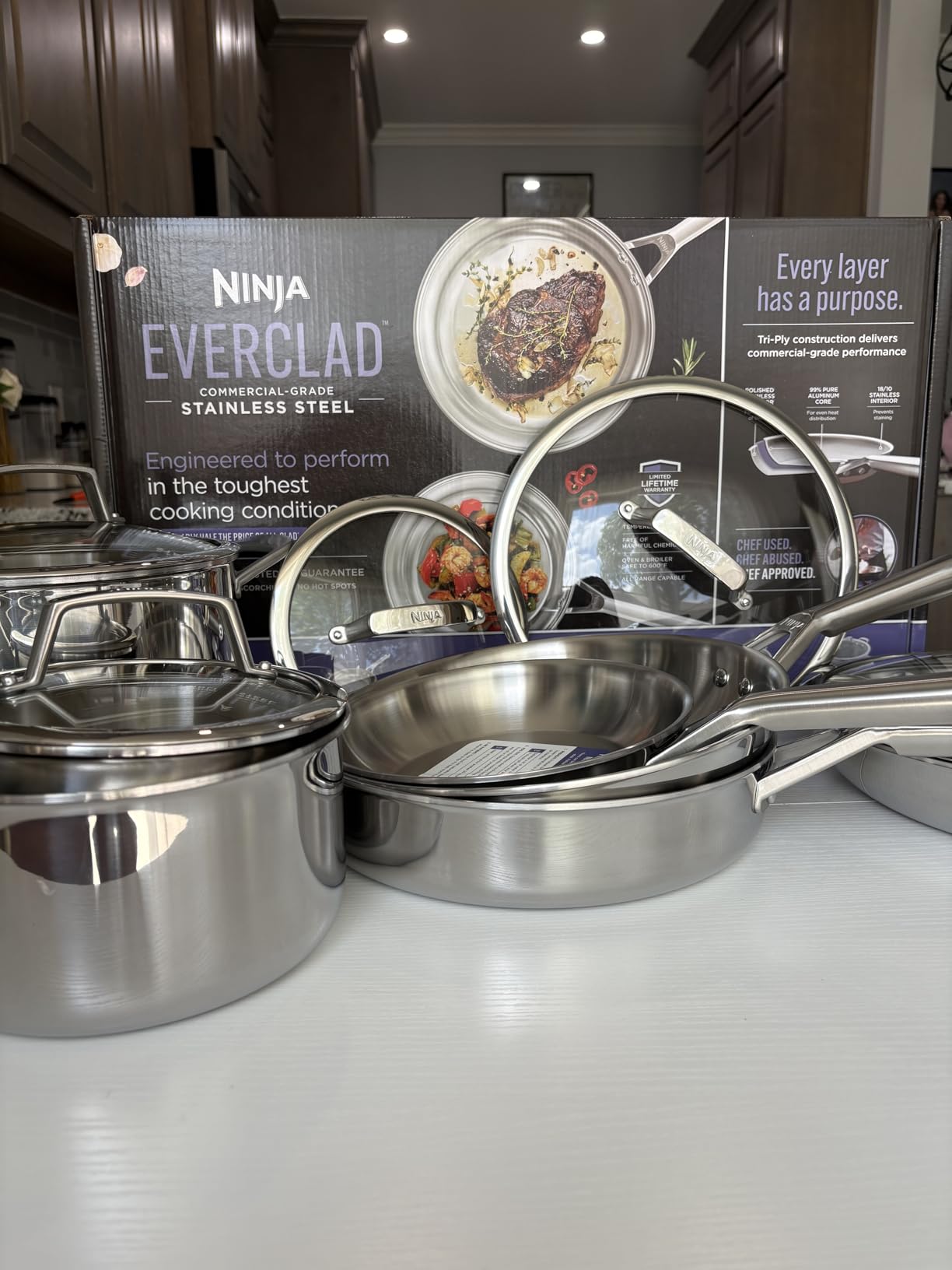 Ninja EverClad Commercial-Grade Stainless Steel 10.25