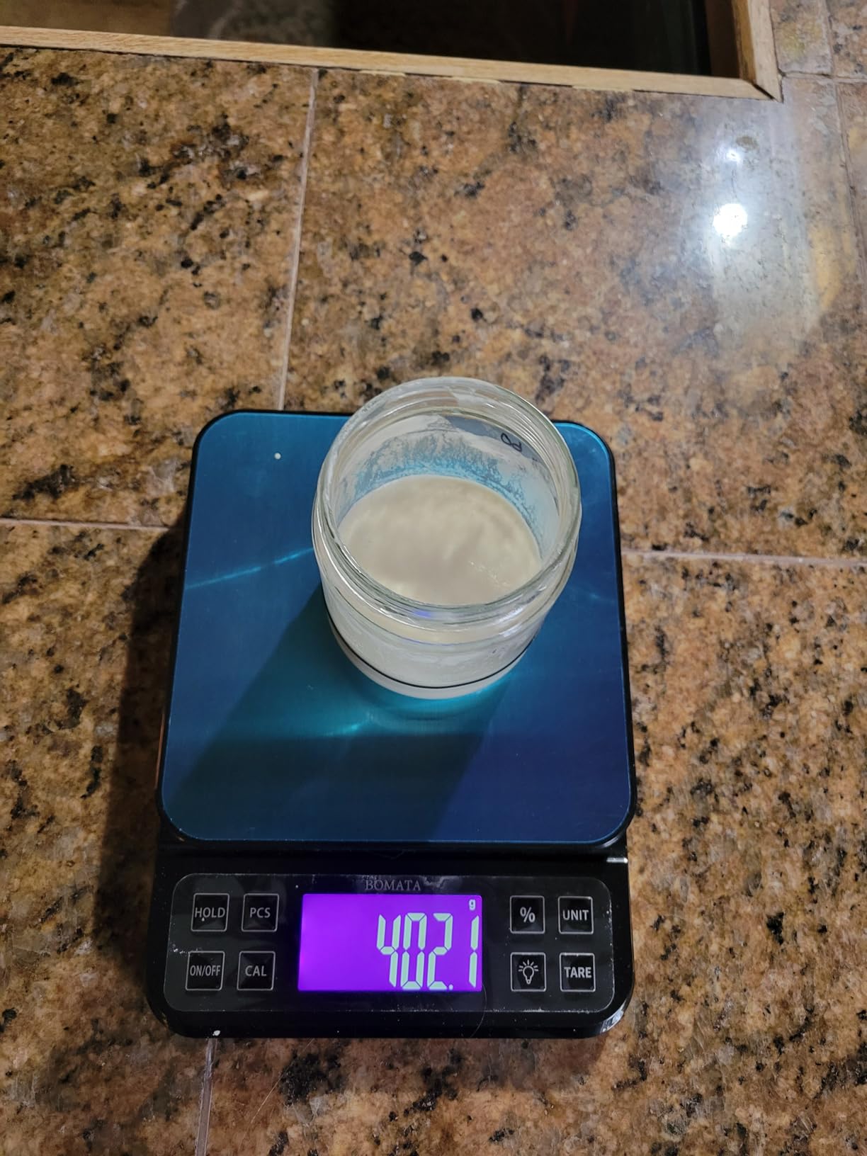 BOMATA Large Kitchen Scale with 0.1g/0.001oz High Precision, 5kg/11lb Bakery Scale with % Percentage Function, USB Rechargeable, Full-View Angle LCD with Backlight, Stainless Steel Pan customer photo 2