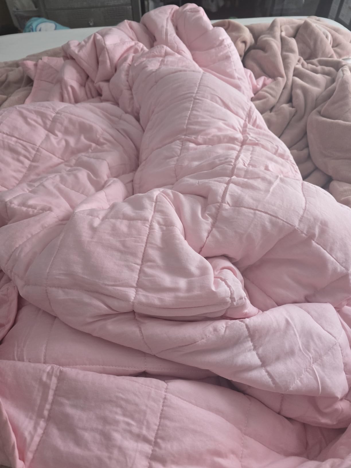 Bare Home Weighted Blanket Queen Size 17lbs (60