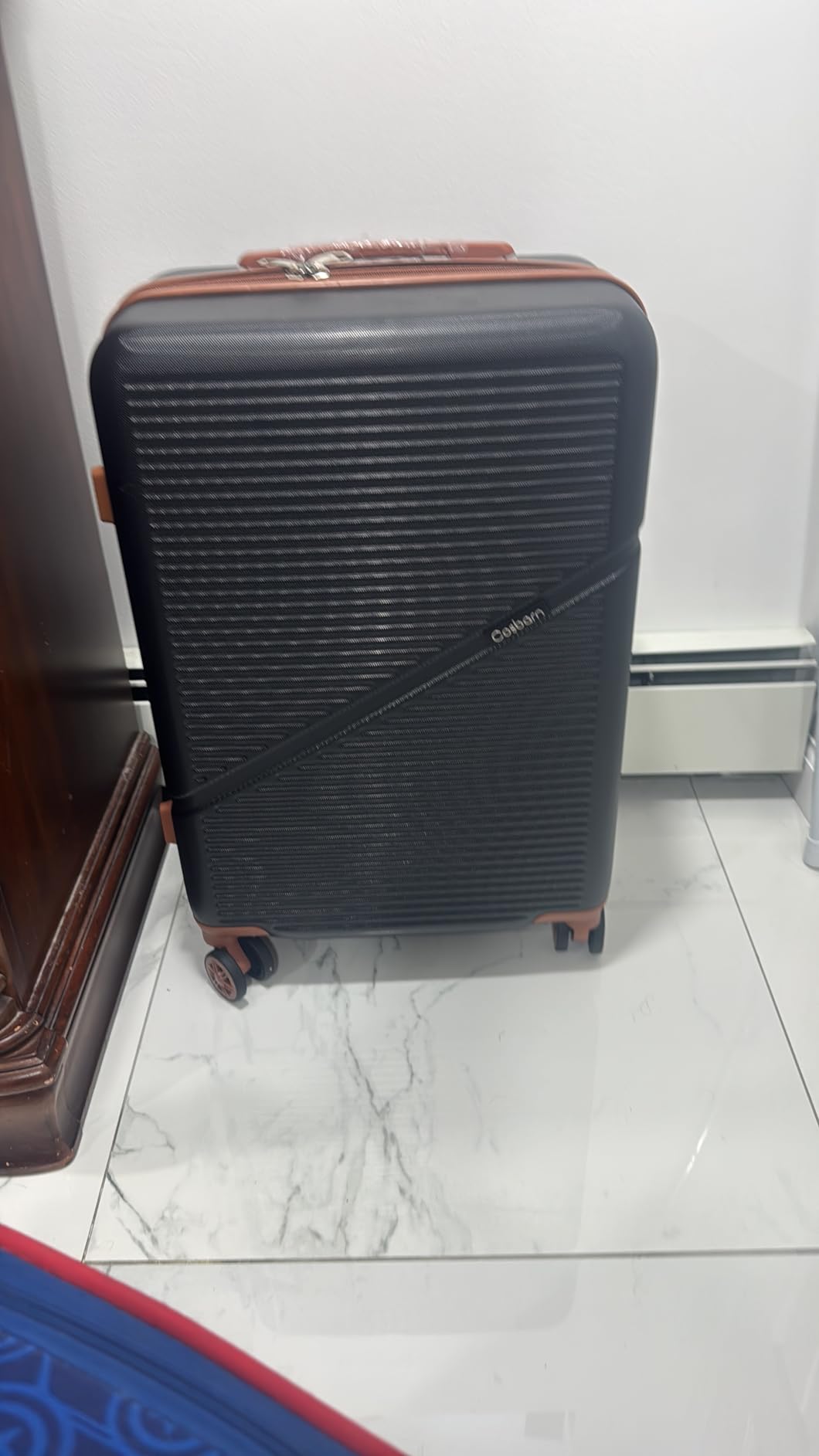Luggage Sets 5 Piece Suitcases with Wheels, Suitcase Set ABS Hard Case Luggage with TSA Lock Spinner Wheels Durable Travel Luggage (5-Piece Set(20