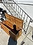 Tangkula 48 Gallon Outdoor Storage Box with Wheels, Portable Patio Acacia Wood Deck Box, with Side Handle, Waterproof Cover, for Patio, Balcony, Poolside, Garden (Natural) customer photo 1