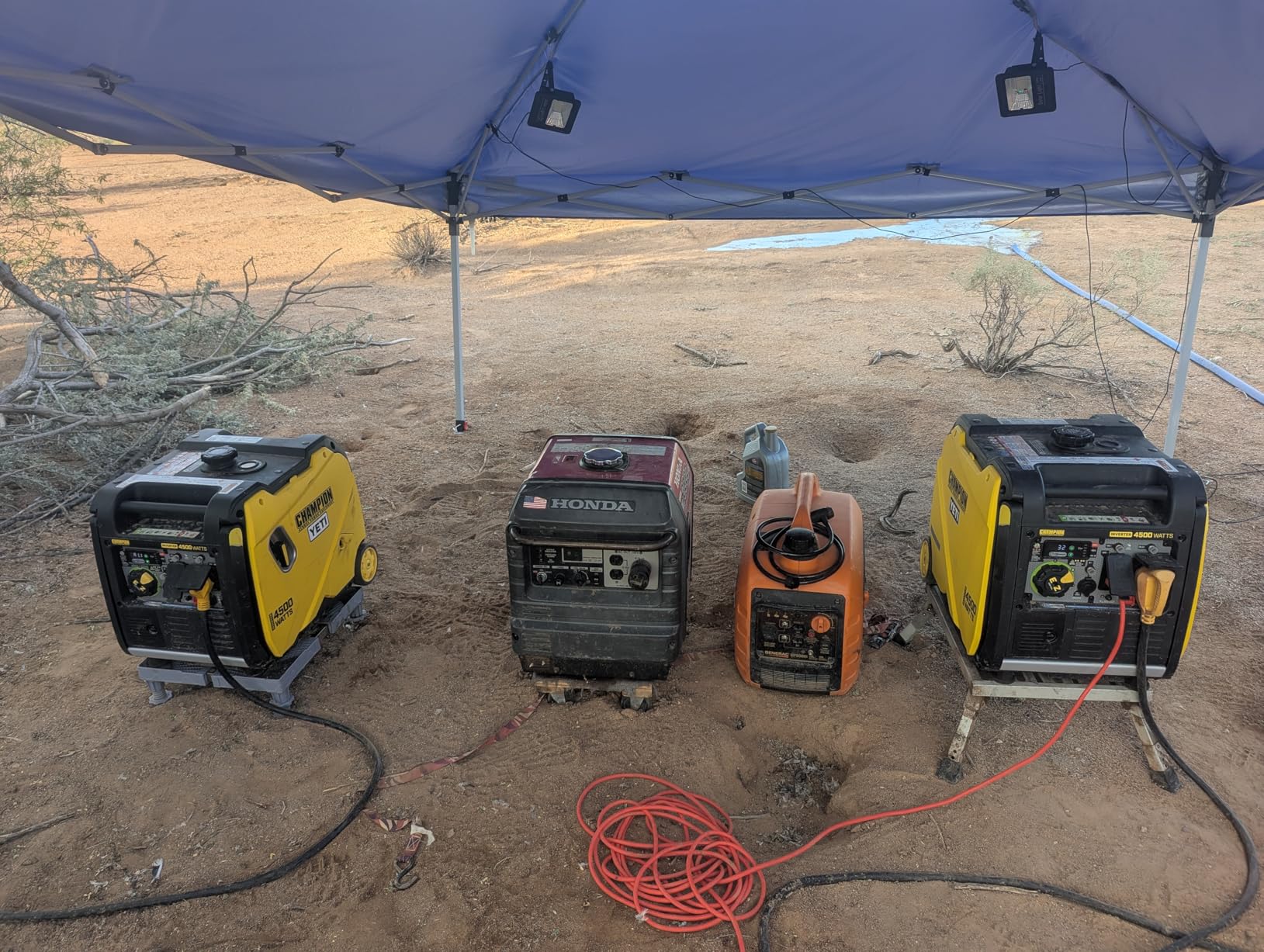 Champion Power Equipment 4500-Watt RV Ready Portable Inverter Generator with Quiet Technology customer photo 2