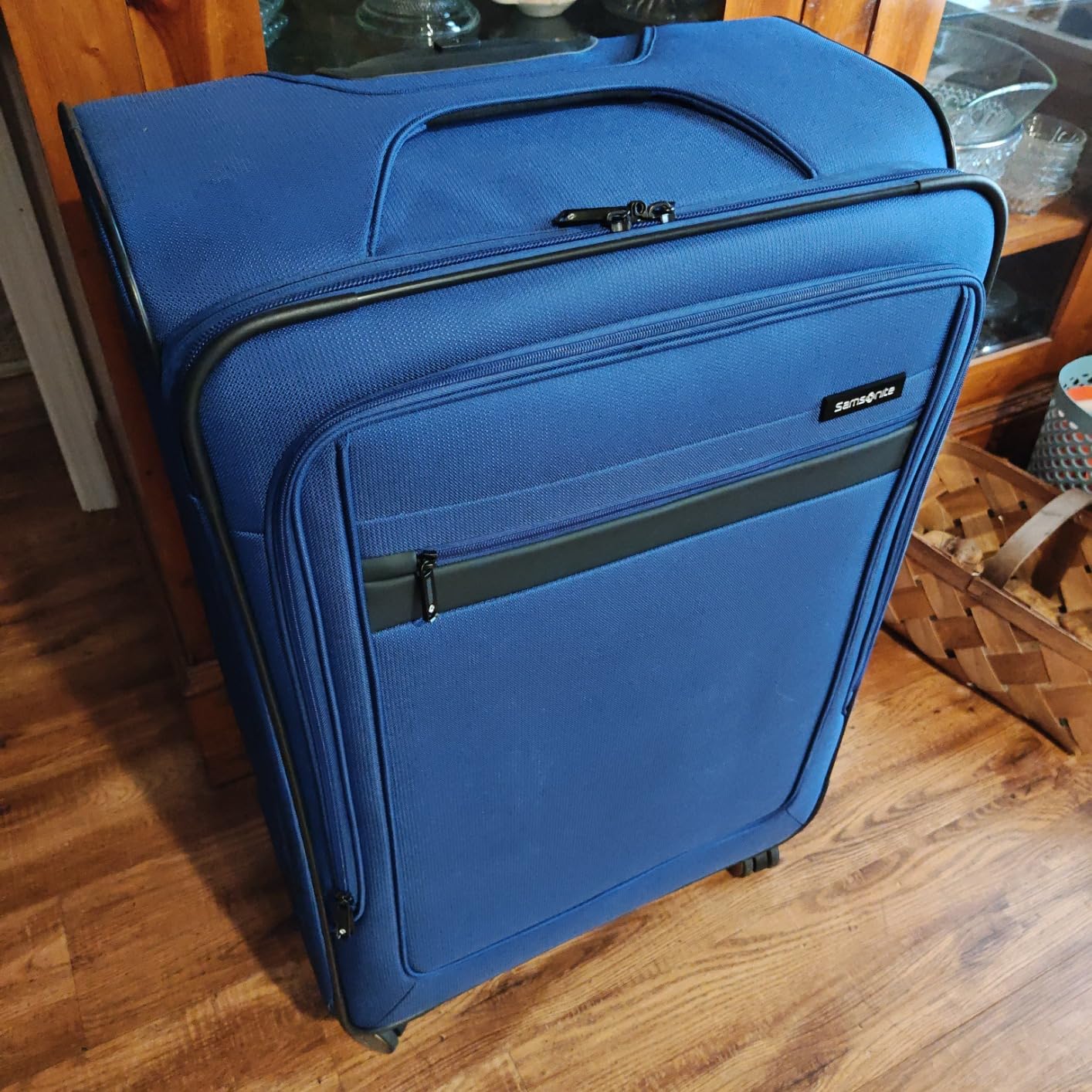 Samsonite Ascella 3.0 Softside Expandable Luggage with Spinner Wheels, 3-Piece Set (20/24/28), Sapphire Blue customer photo 1