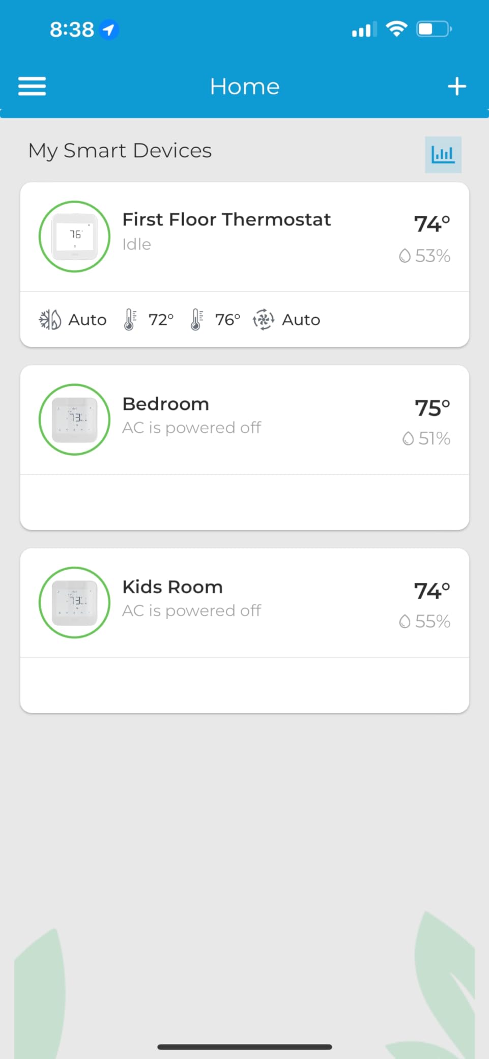 Cielo Smart Thermostat Eco (for Central HVAC) | Energy Star Certified | Supports Conventional Systems up to (2H/2C) & Heat Pumps (4H/2C) | Free C-Wire Adapter customer photo 1