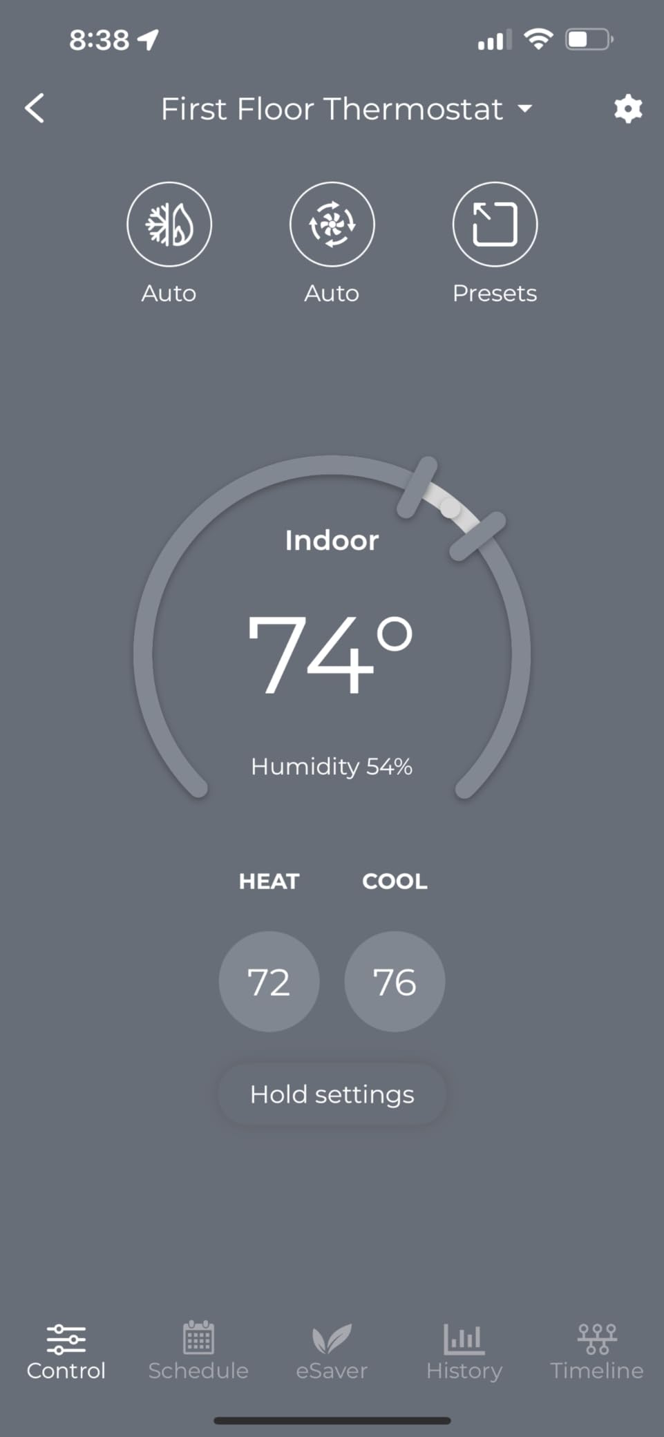 Cielo Smart Thermostat Eco (for Central HVAC) | Energy Star Certified | Supports Conventional Systems up to (2H/2C) & Heat Pumps (4H/2C) | Free C-Wire Adapter customer photo 2