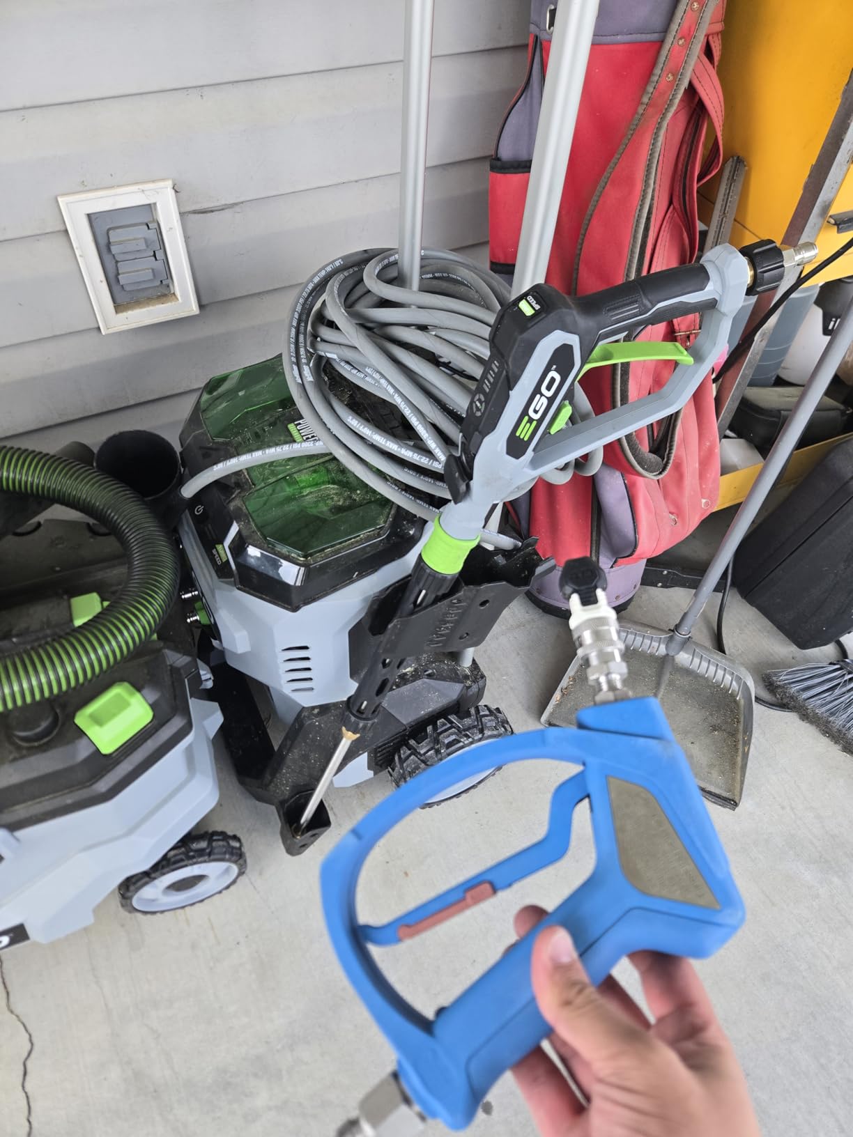 EGO Power+ Electric Pressure Washer, 3200 PSI Power Washer, Includes (2) 56V 6.0Ah Batteries and Charger - HPW3204-2 customer photo 1