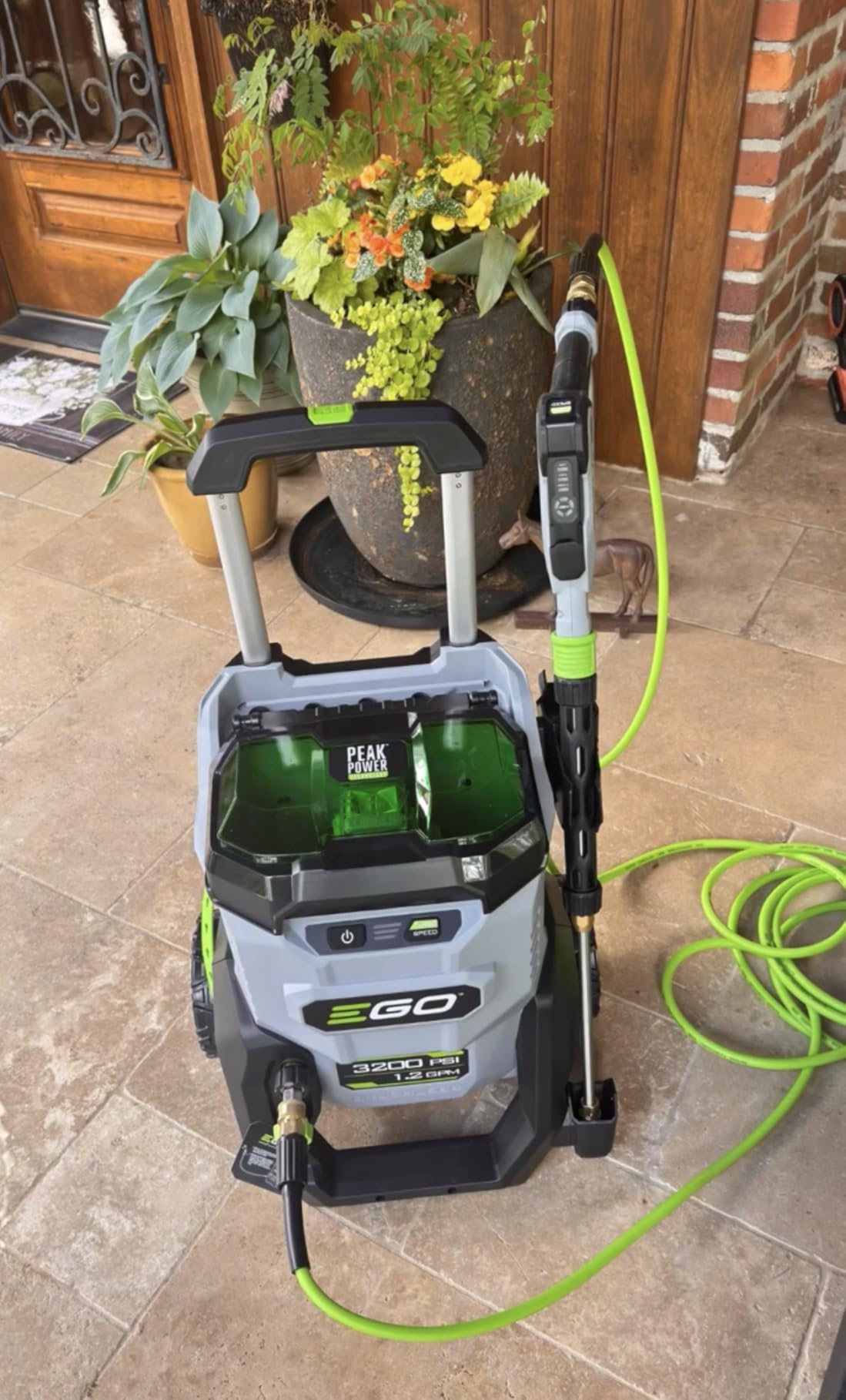 EGO Power+ Electric Pressure Washer, 3200 PSI Power Washer, Includes (2) 56V 6.0Ah Batteries and Charger - HPW3204-2 customer photo 2
