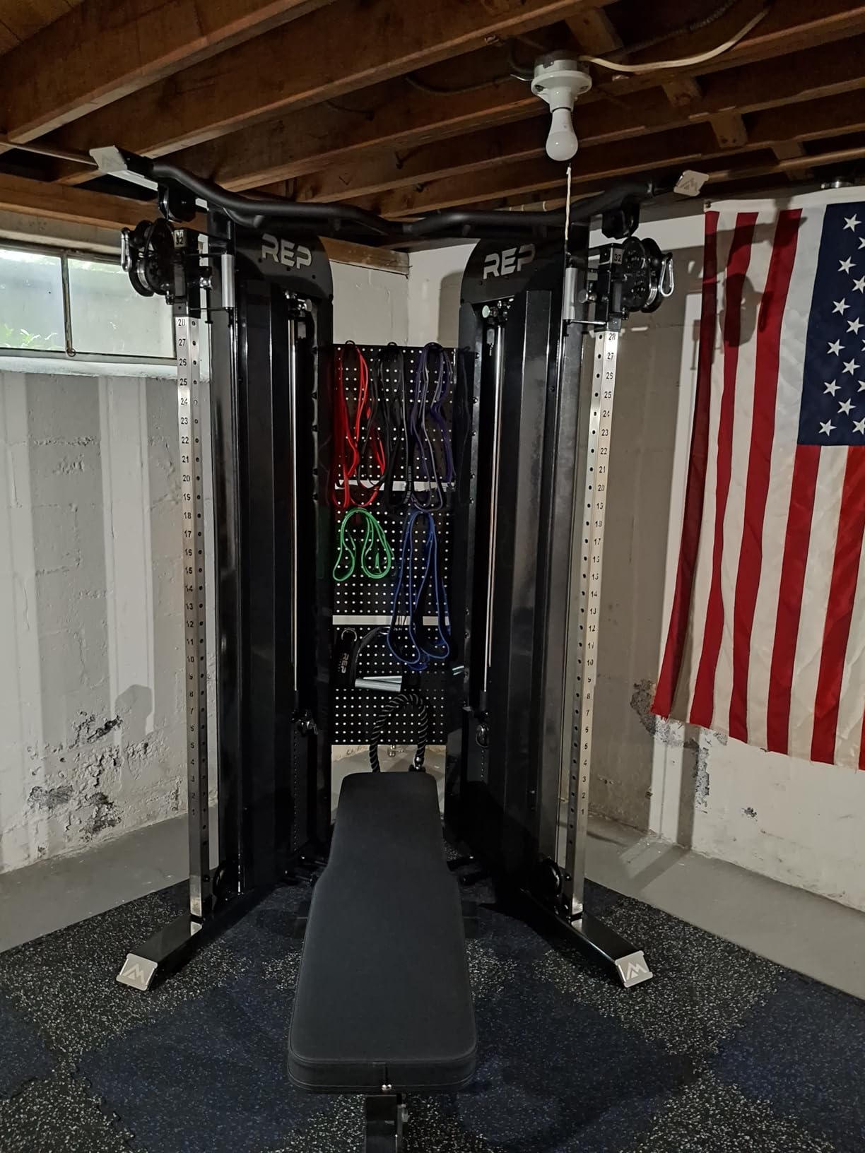 REP Fitness Arcadia Functional Trainer- All in one Functional Trainer and Cable Machine for Home and Garage Gym customer photo 1