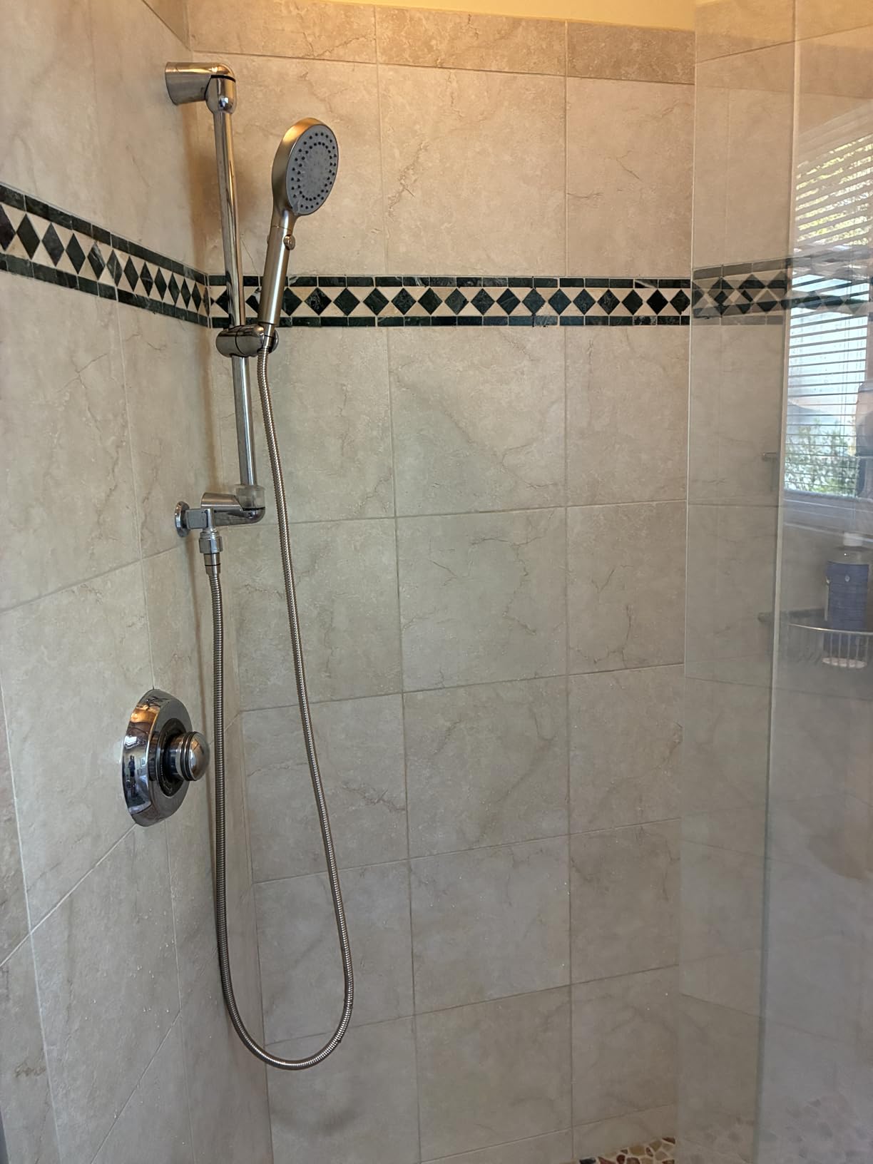 FASDUNT Shower Head with Handheld, High Pressure Handheld Shower Head with 80