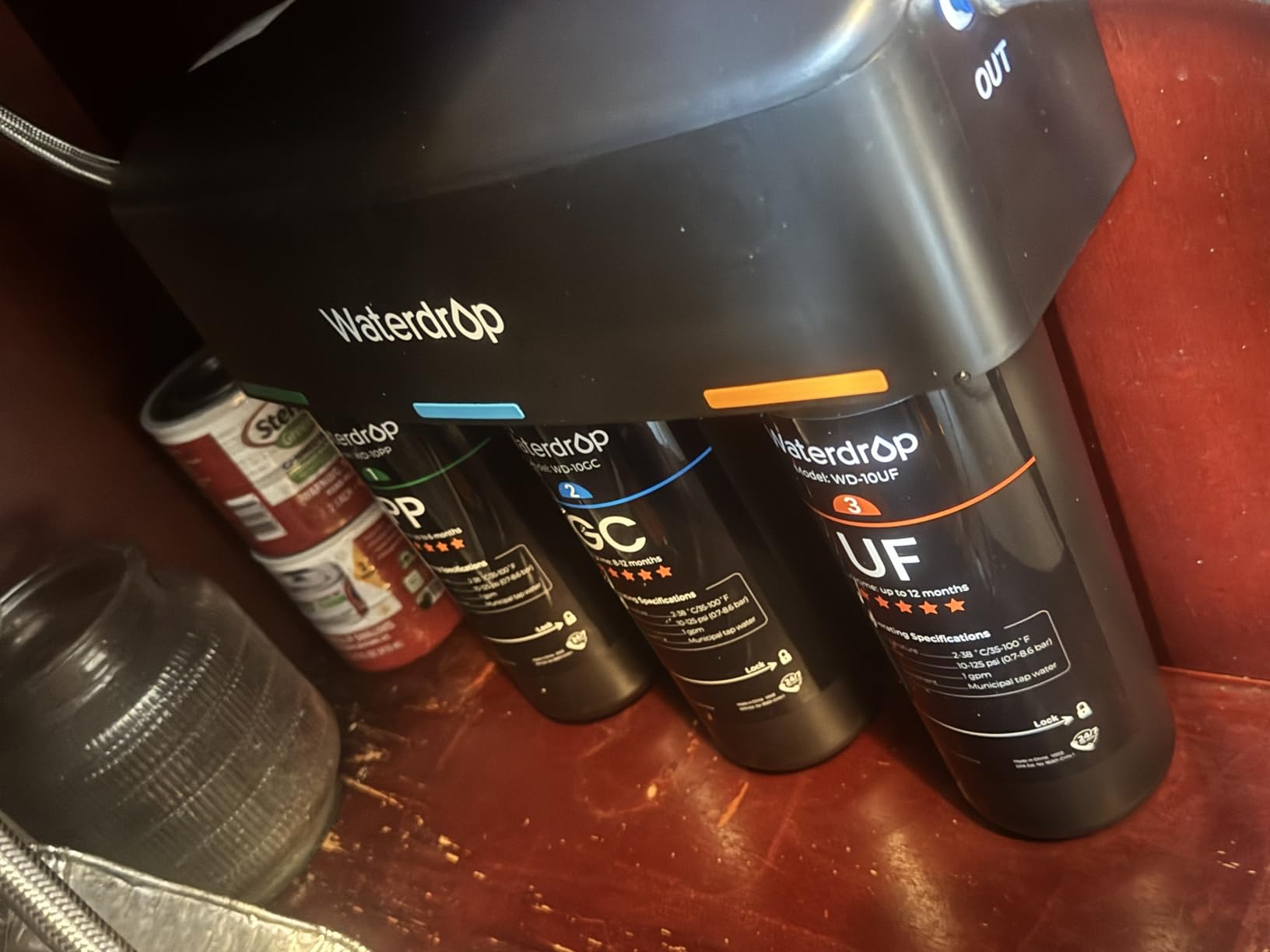 Waterdrop TSB-ALK 8 Layer Slightly Alkaline Under Sink Water Filter System, Reduces PFAS, PFOA/PFOS, Fluoride, Chlorine, Bad Taste & Odor customer photo 1