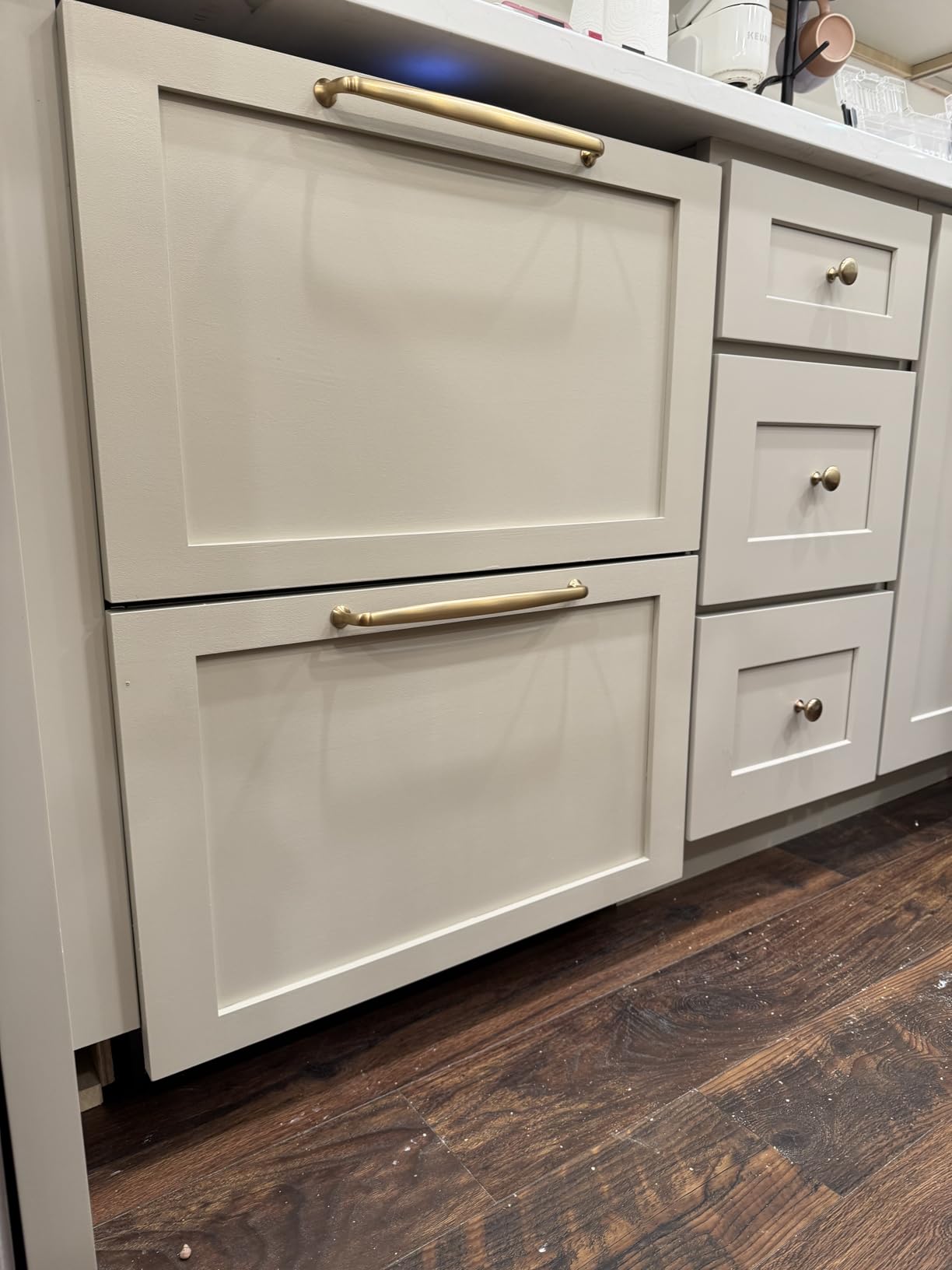 KoolMore 23 in. Panel Ready (Panel Not Included) Two-Drawer Refrigerator and Freezer, ETL Listed (KM-BIR1D1F-PR) customer photo 1