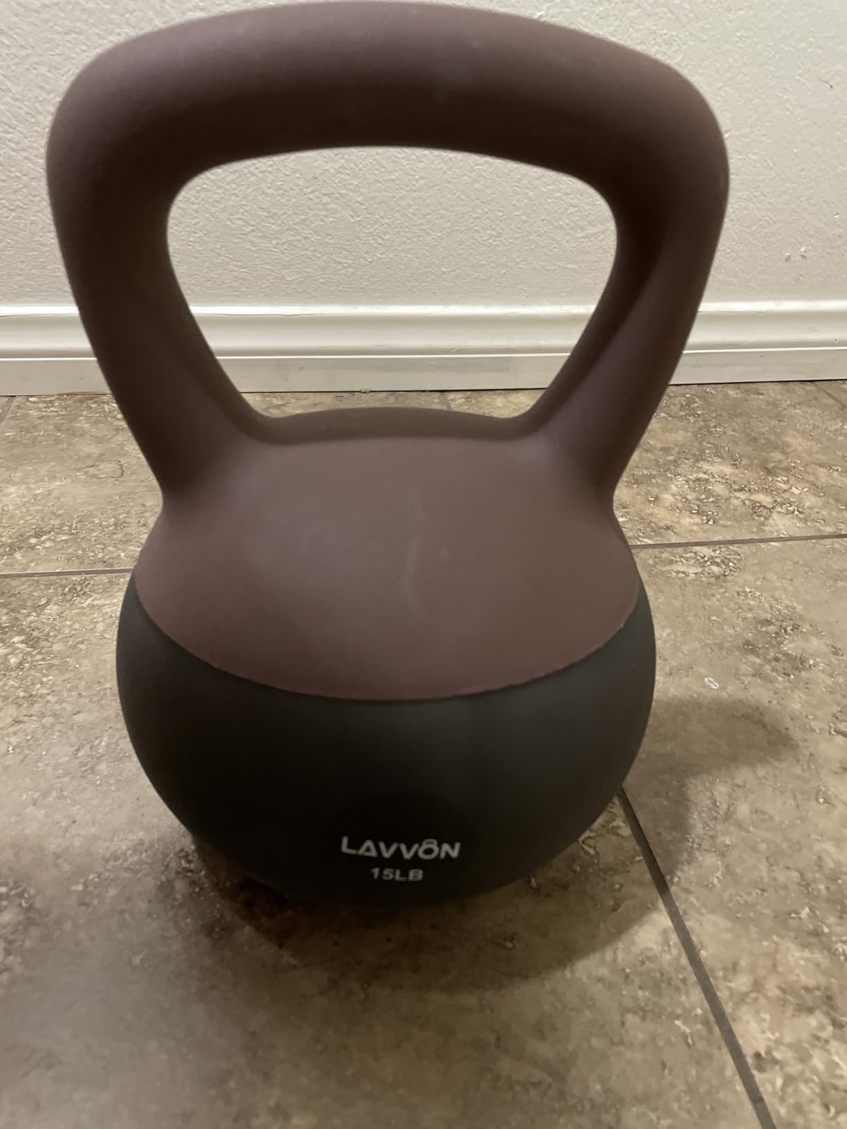 LAVVON Soft Kettlebell - Cushioned Impact-Resistant Base and Anti-Slip Grip customer photo 1