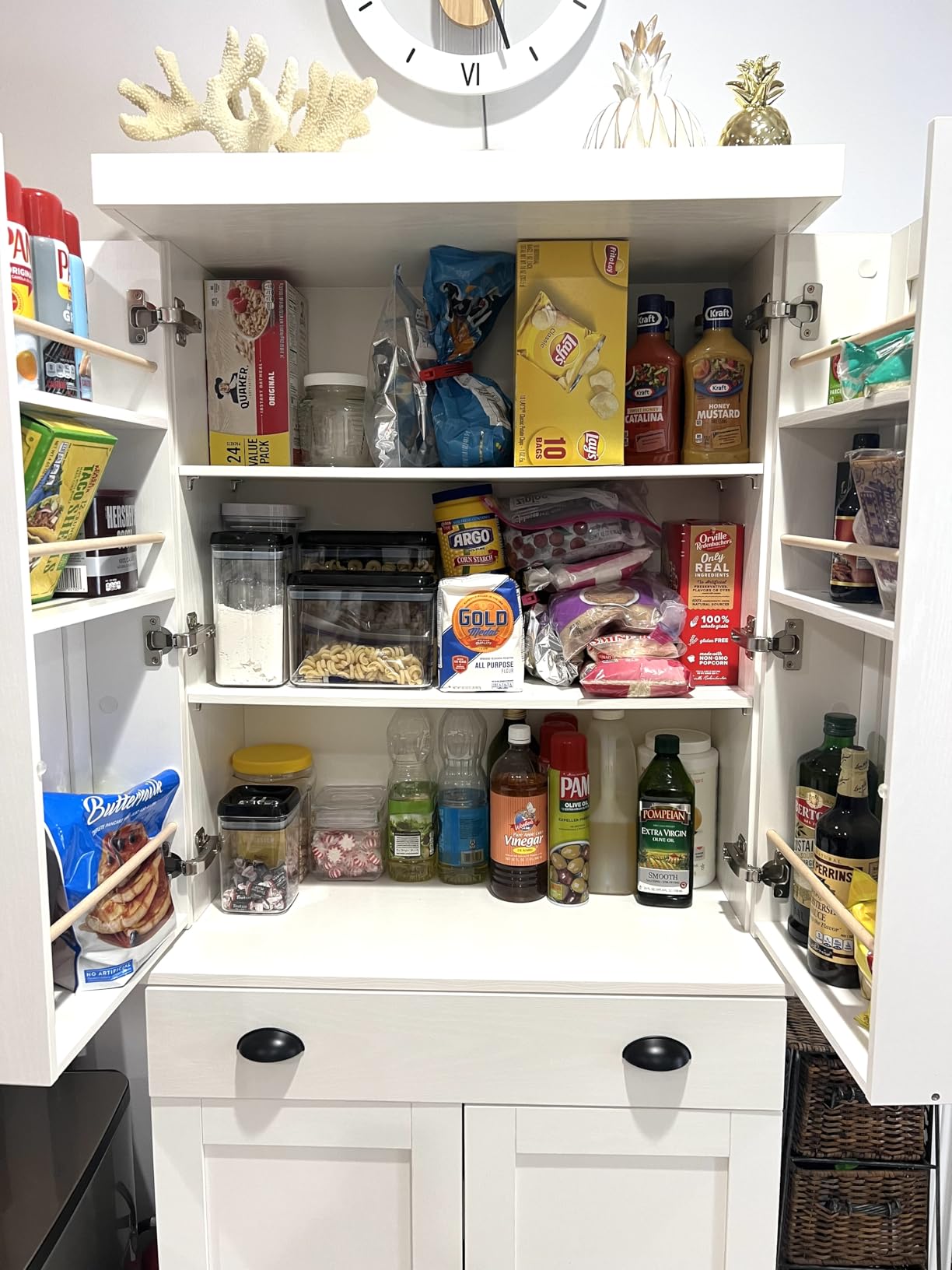 IRONCK Kitchen Pantry Cabinet 72