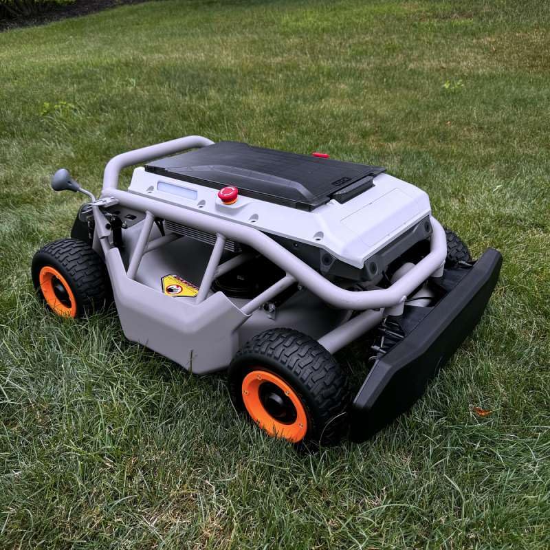 Mowrator S1 4WD 12Ah Remote Control Lawn Mower, All-Season Yard Care, 75% (37 Degree) Slope Climbing, 21 Inch Cutting Width, 1.5-4.3 Inch Adjustable Cutting Height, Up to 0.75 Acres customer photo 2